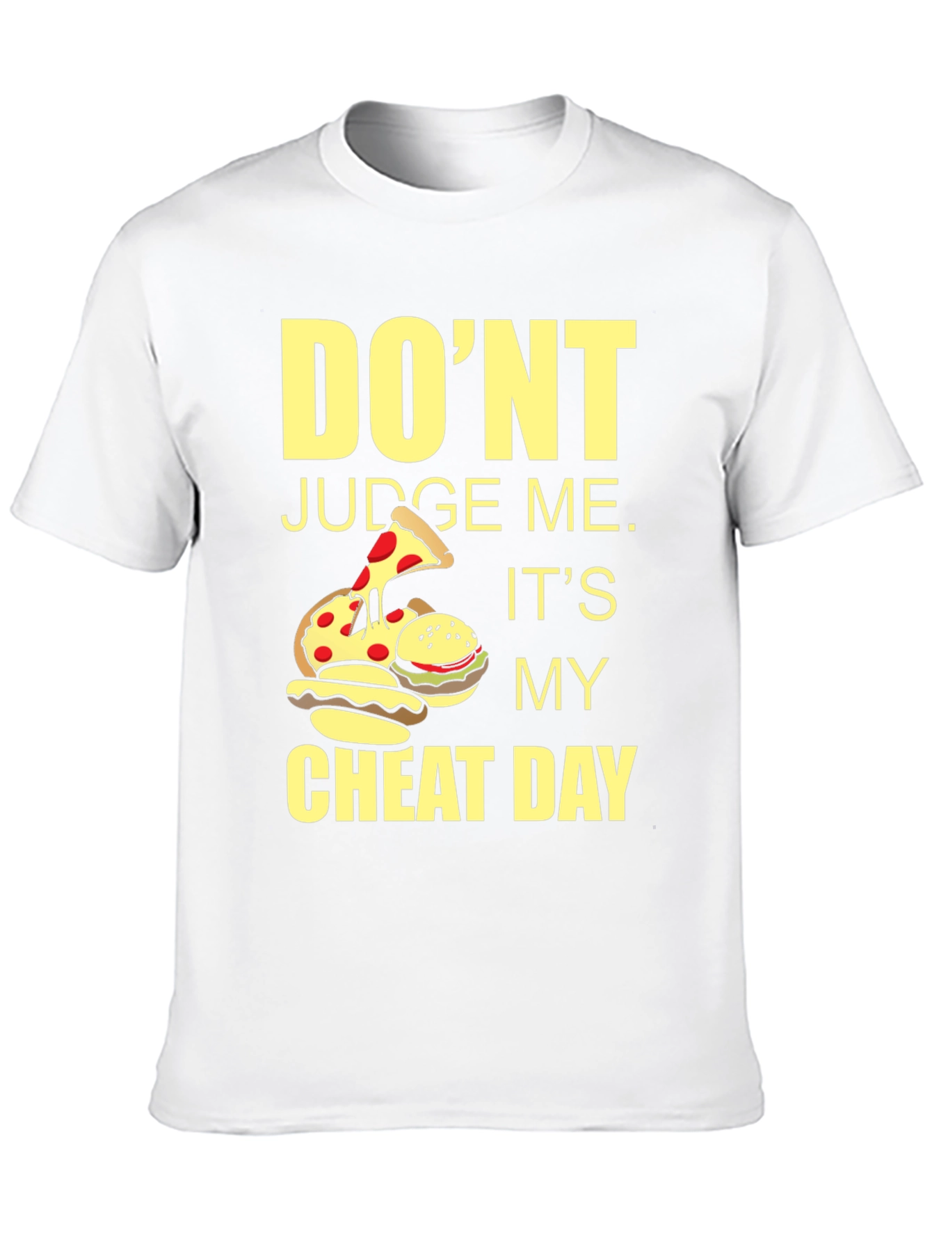 Dont Judge Me Cheat Day Graphic Tee