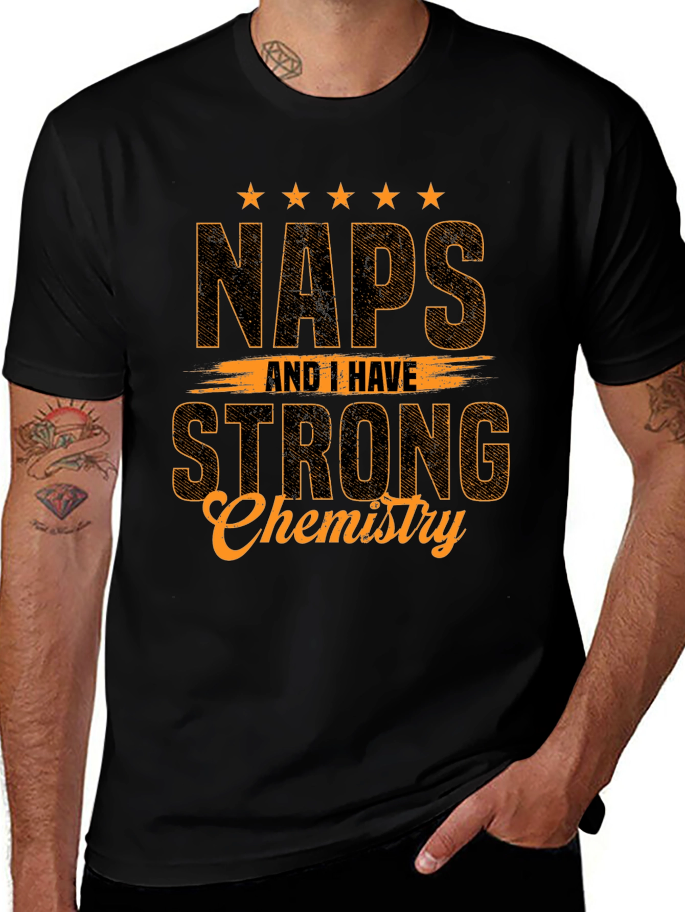 Naps and Chemistry Graphic T-Shirt