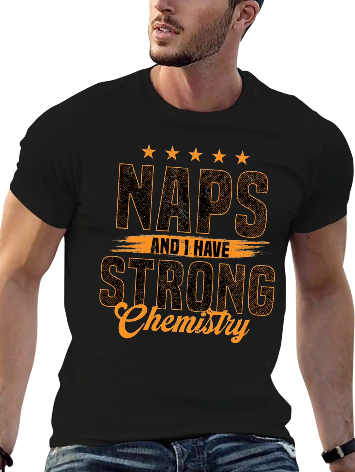 Naps and Chemistry Graphic T-Shirt