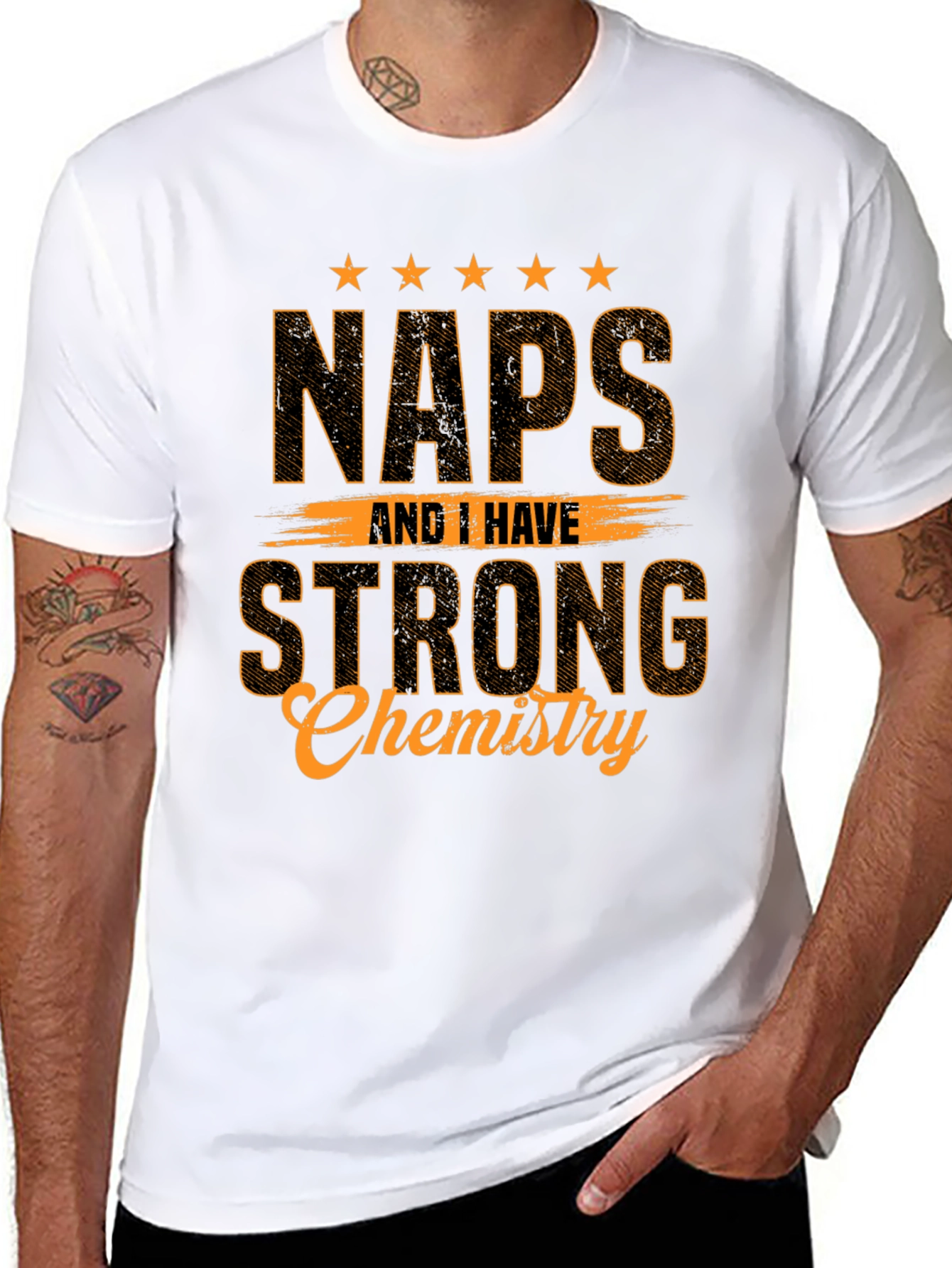 Naps and Chemistry Graphic T-Shirt