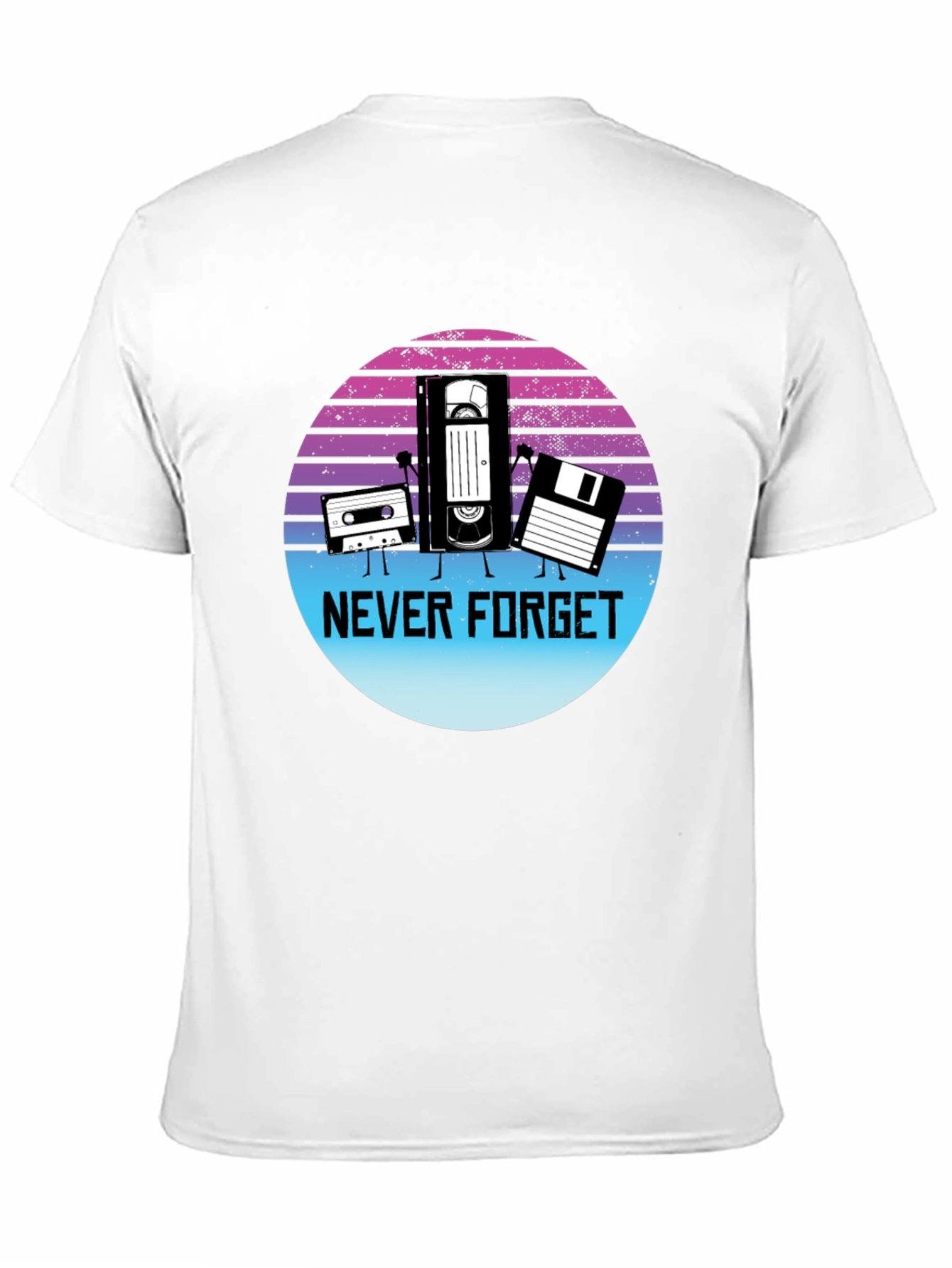 Retro Never Forget Graphic T-Shirt