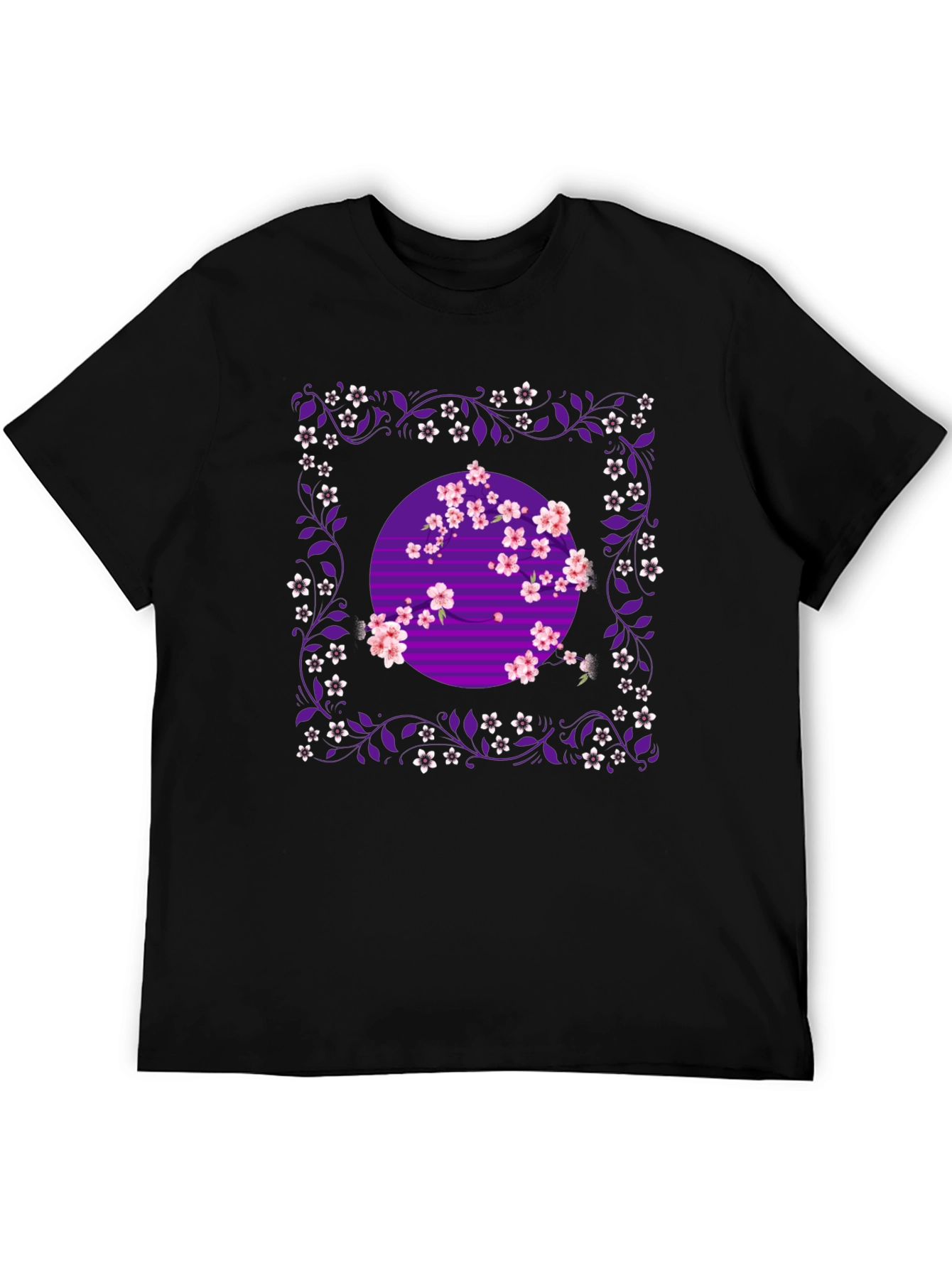 Floral Blossom Graphic Tee - Stylish Comfort