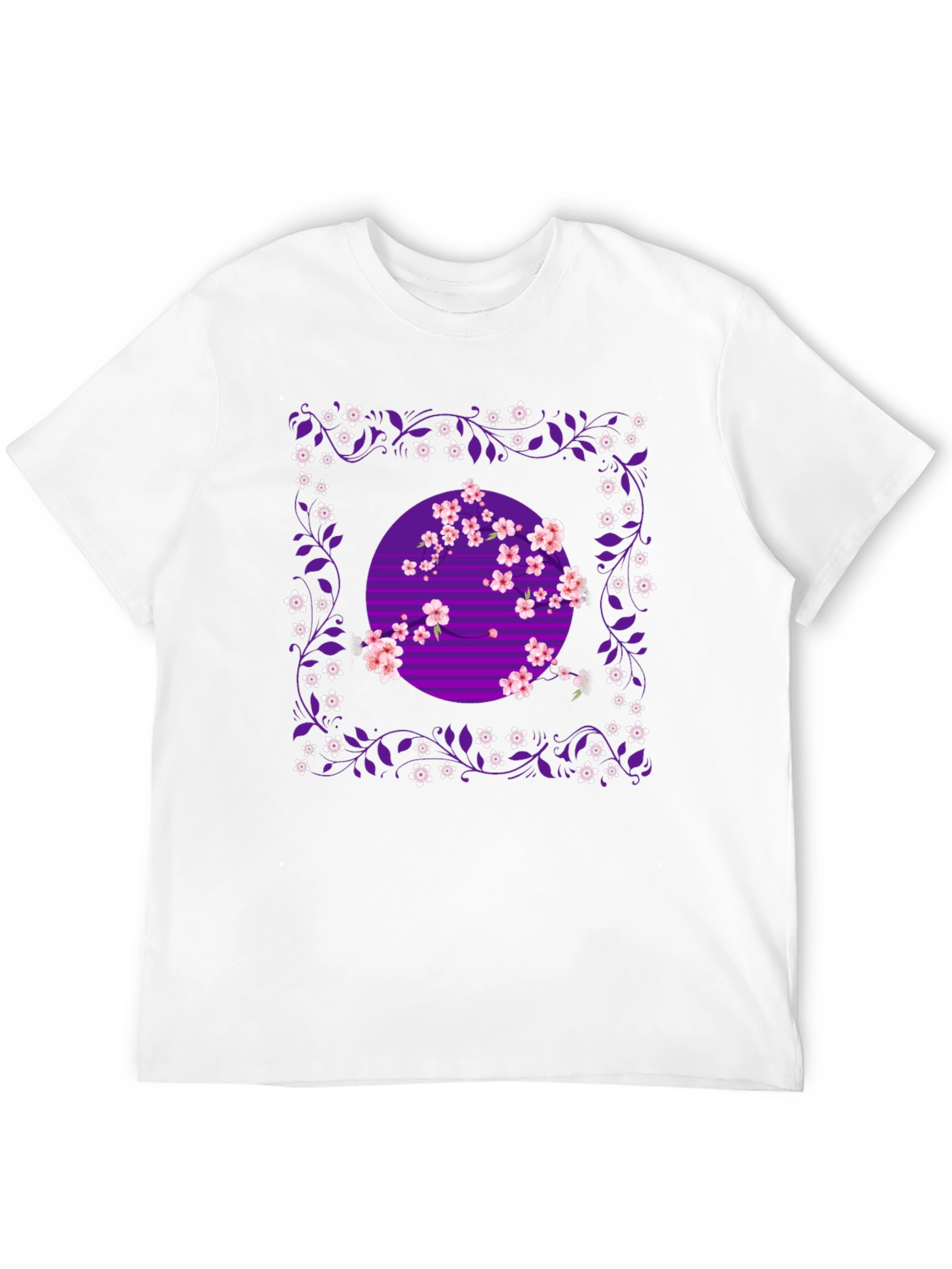 Floral Blossom Graphic Tee - Stylish Comfort