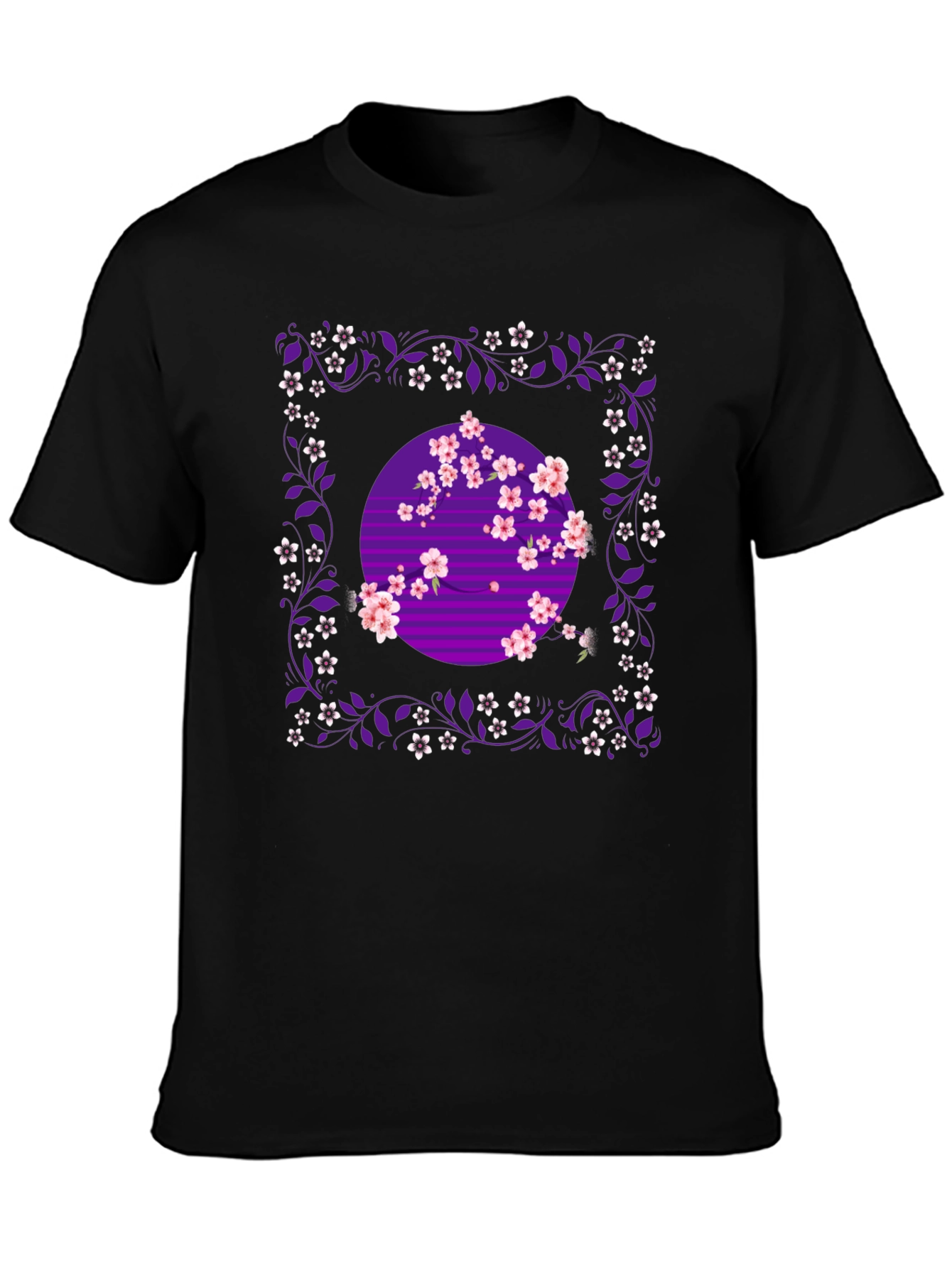 Floral Blossom Graphic Tee - Stylish Comfort