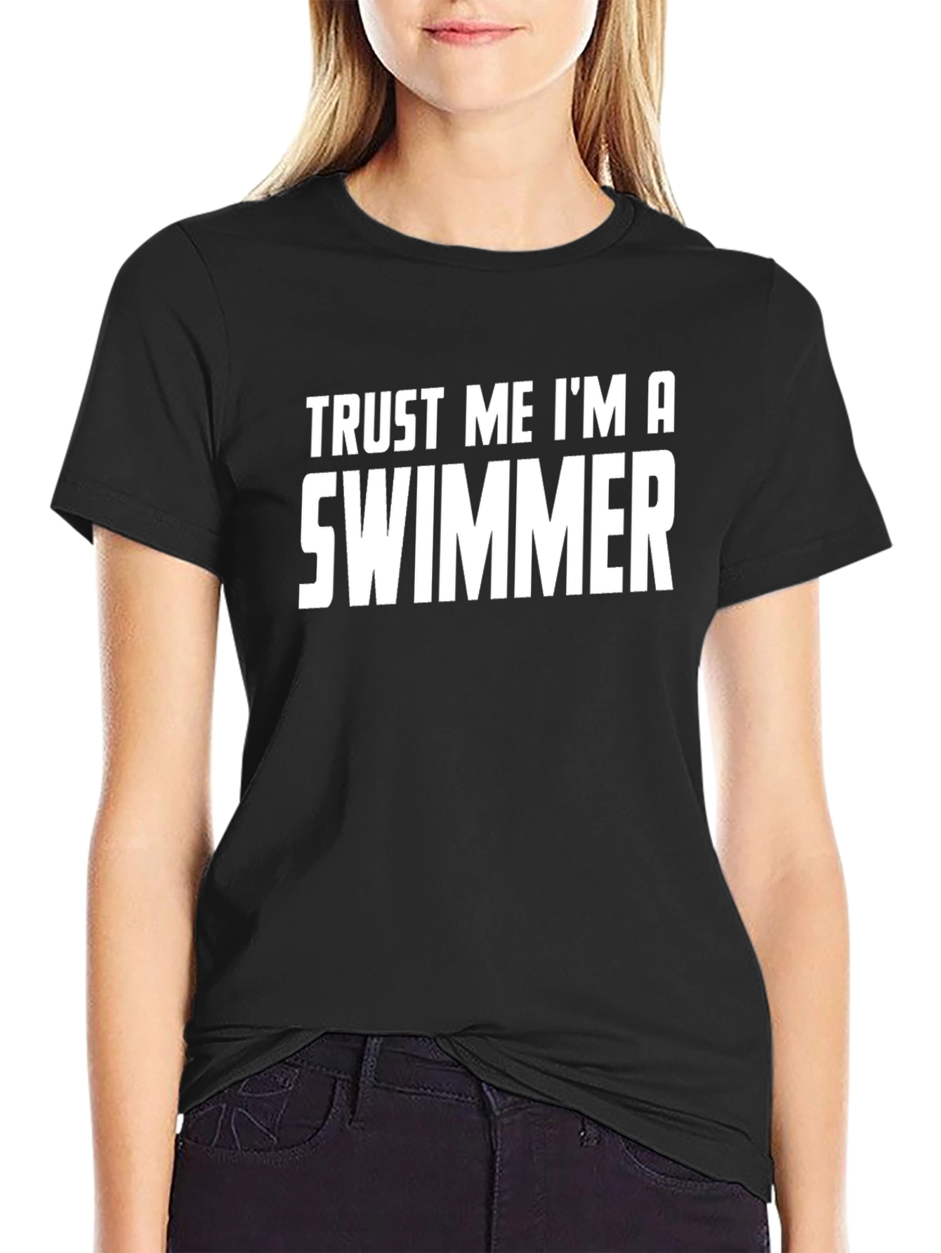 Trust Me Im A Swimmer Graphic Tee