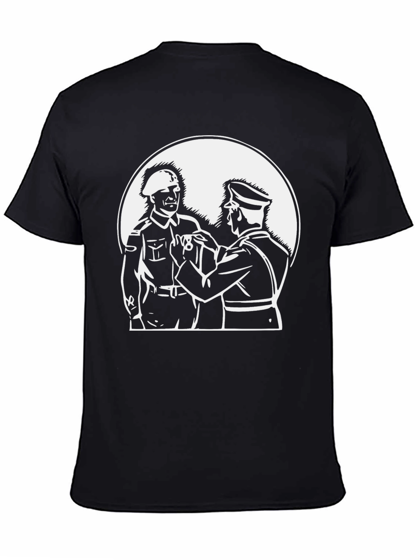 Black Graphic Tee - Award Ceremony Design