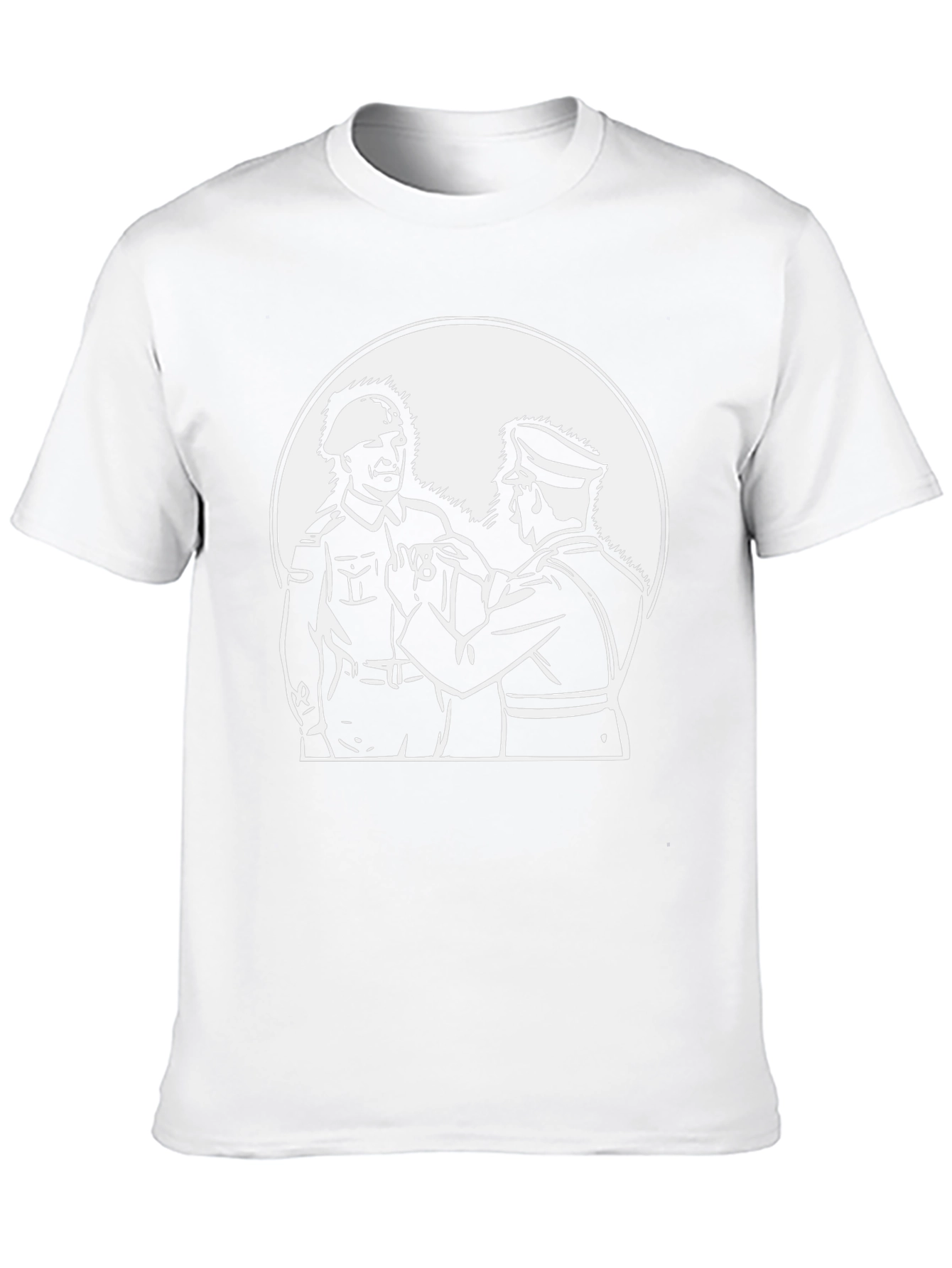 Black Graphic Tee - Award Ceremony Design