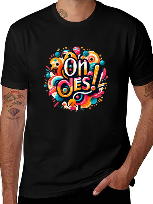 Oh Yes! Graphic T-Shirt - Vibrant Design