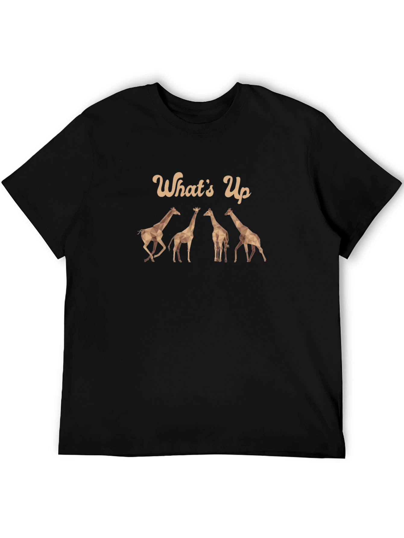 Whats Up Giraffe T-Shirt - Trendy Graphic Tee