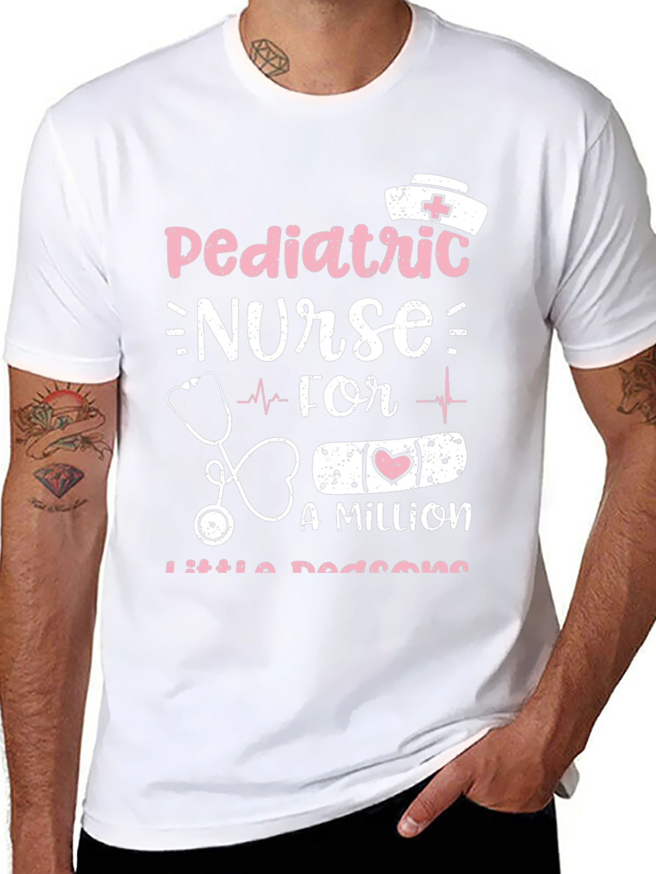 Pediatric Nurse Graphic Tee - Nurse Appreciation Gift