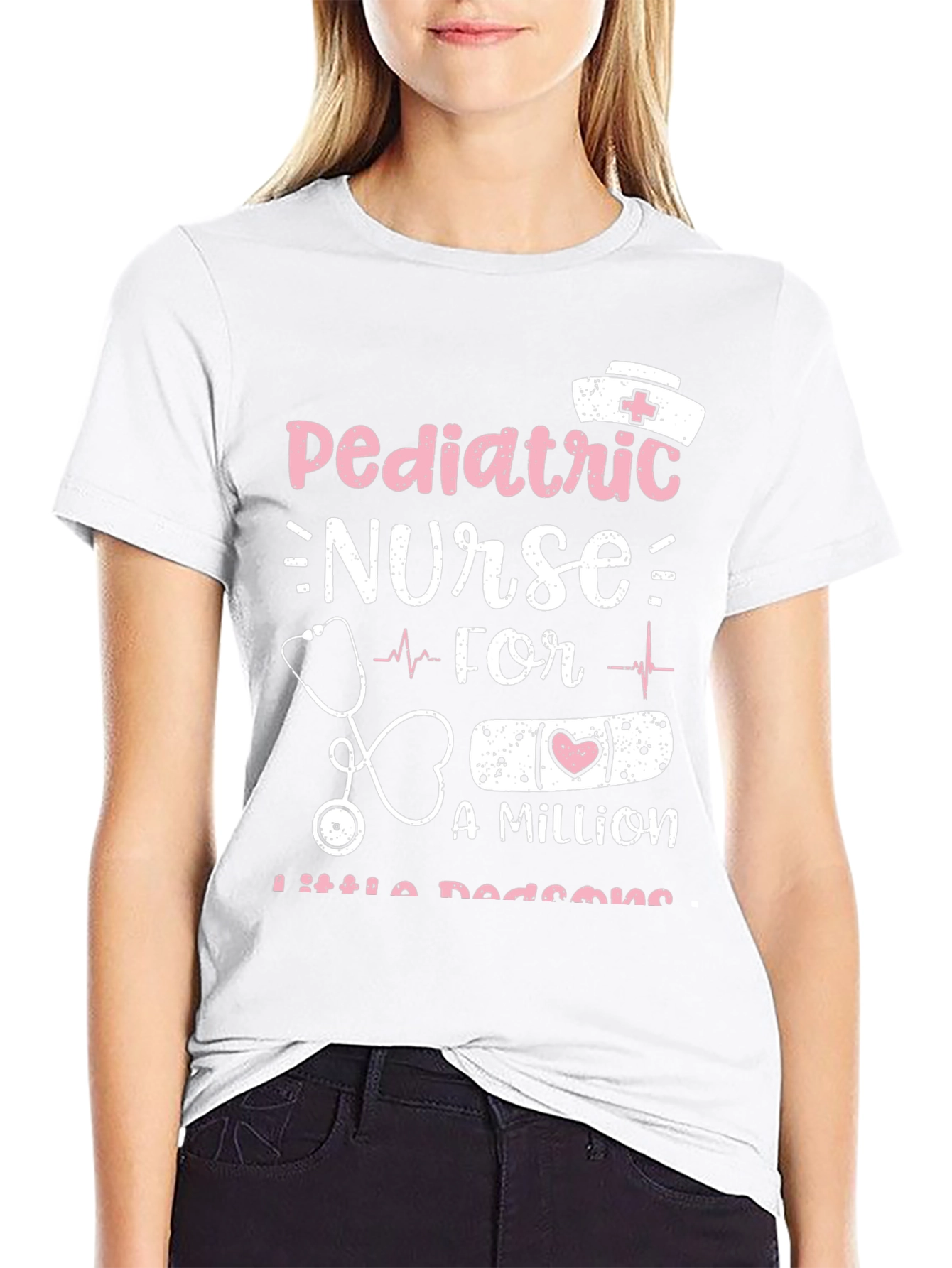 Pediatric Nurse Graphic Tee - Nurse Appreciation Gift