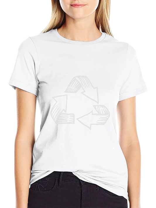 Recycle Arrow T-Shirt - Classic Black Tee