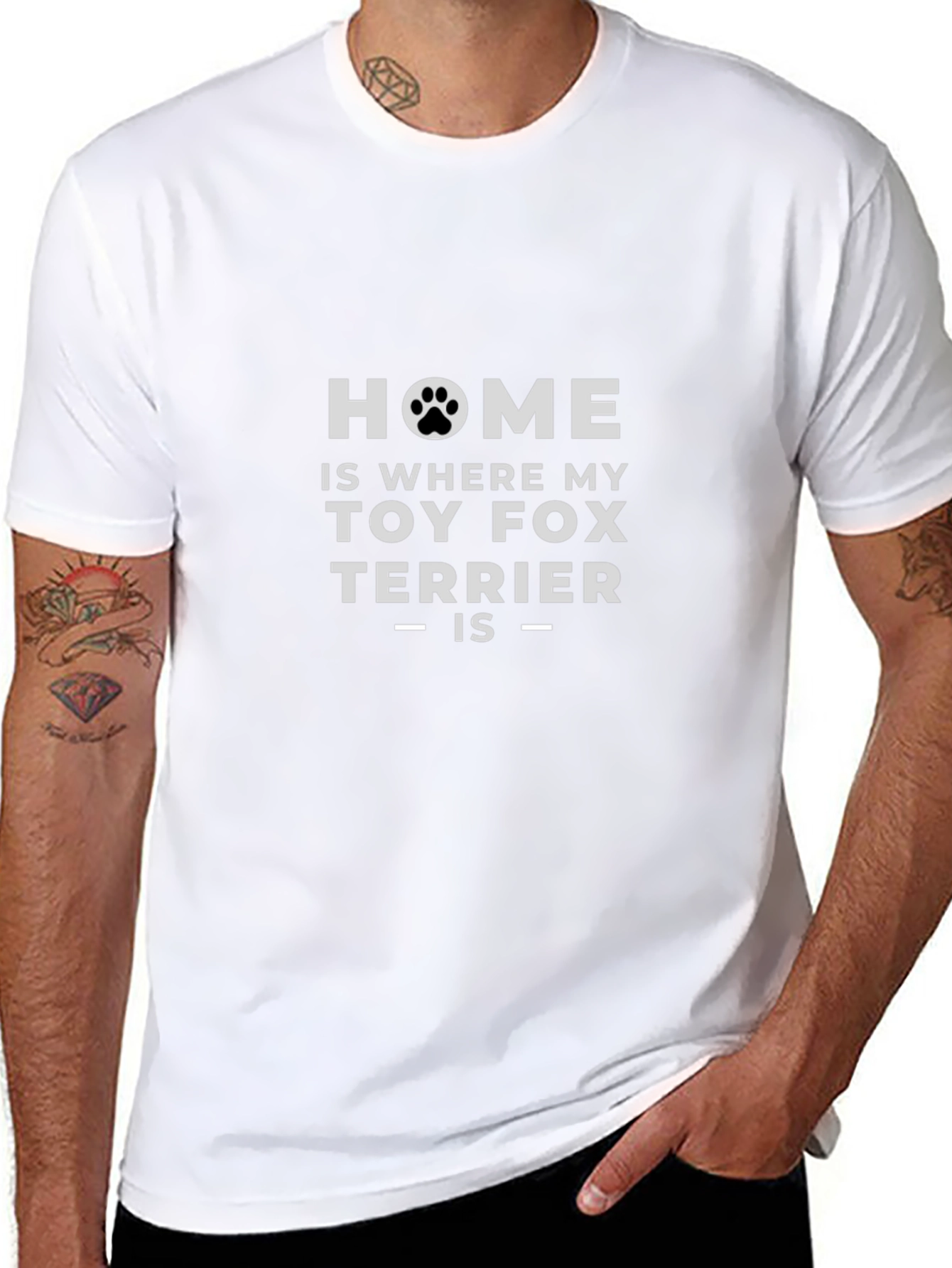 Toy Fox Terrier Home T-Shirt