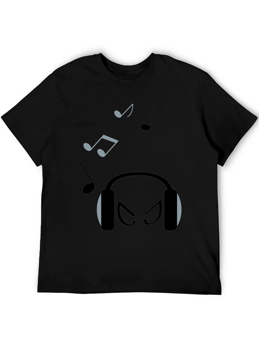 Musical Headphones Graphic Tee