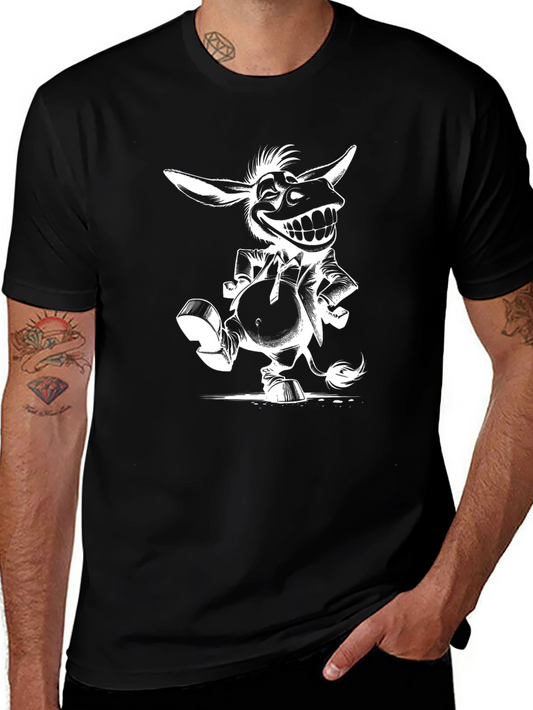 Funny Donkey T-Shirt - Cartoon Animal Tee