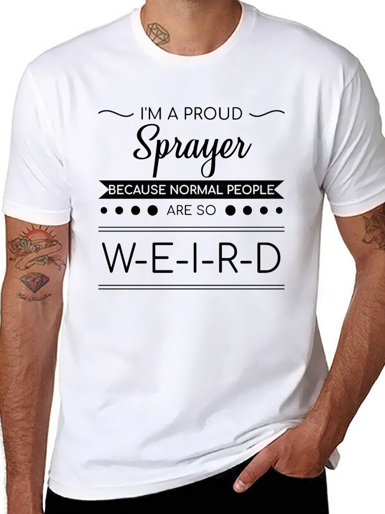 Proud Sprayer Funny Job T-Shirt