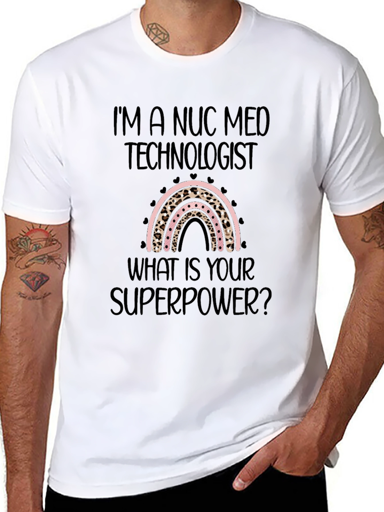 Nuc Med Technologist Superpower T-Shirt