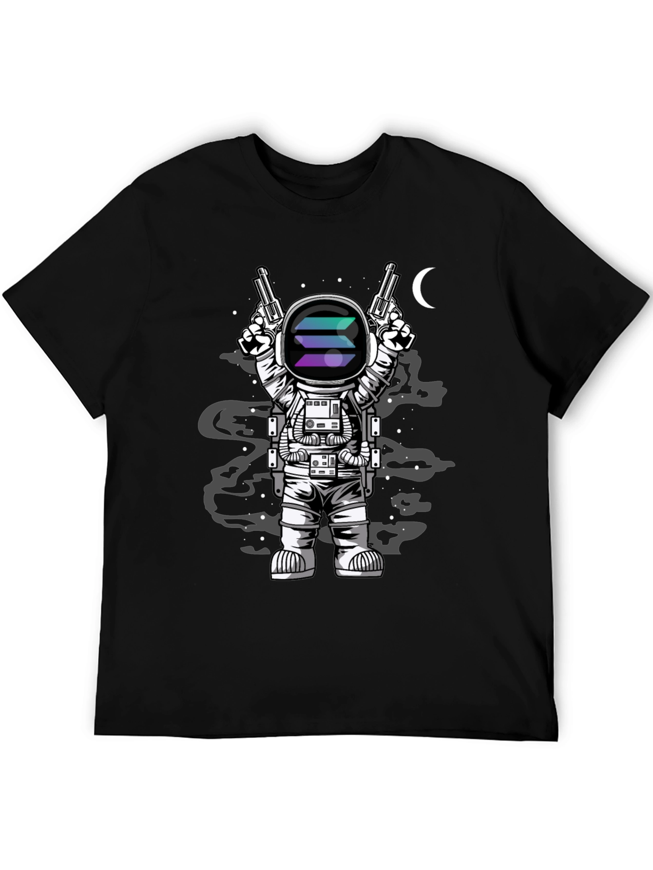 Astronaut Solana Guns T-Shirt