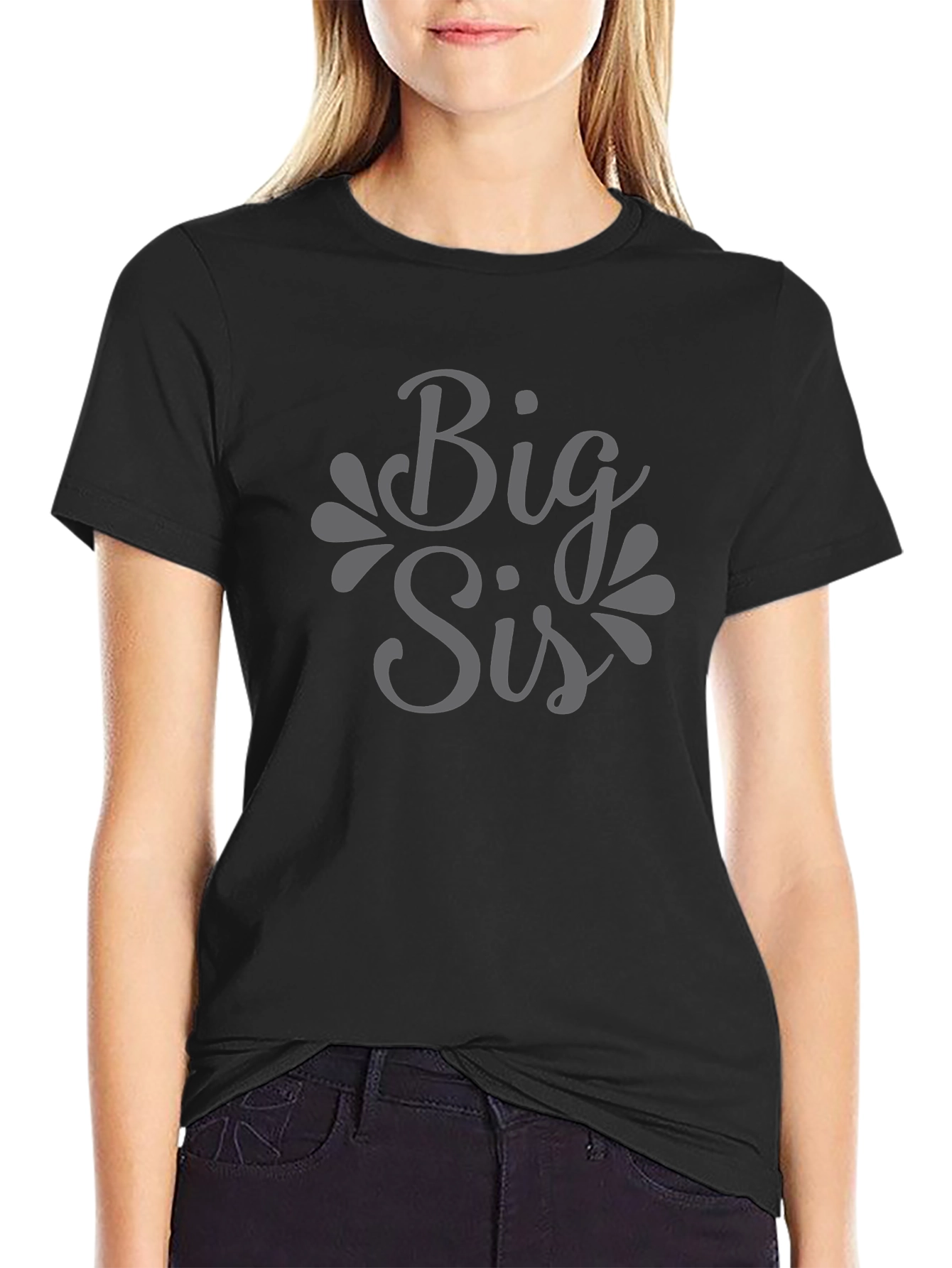 Big Sis Graphic Tee - Sister Pride T-Shirt