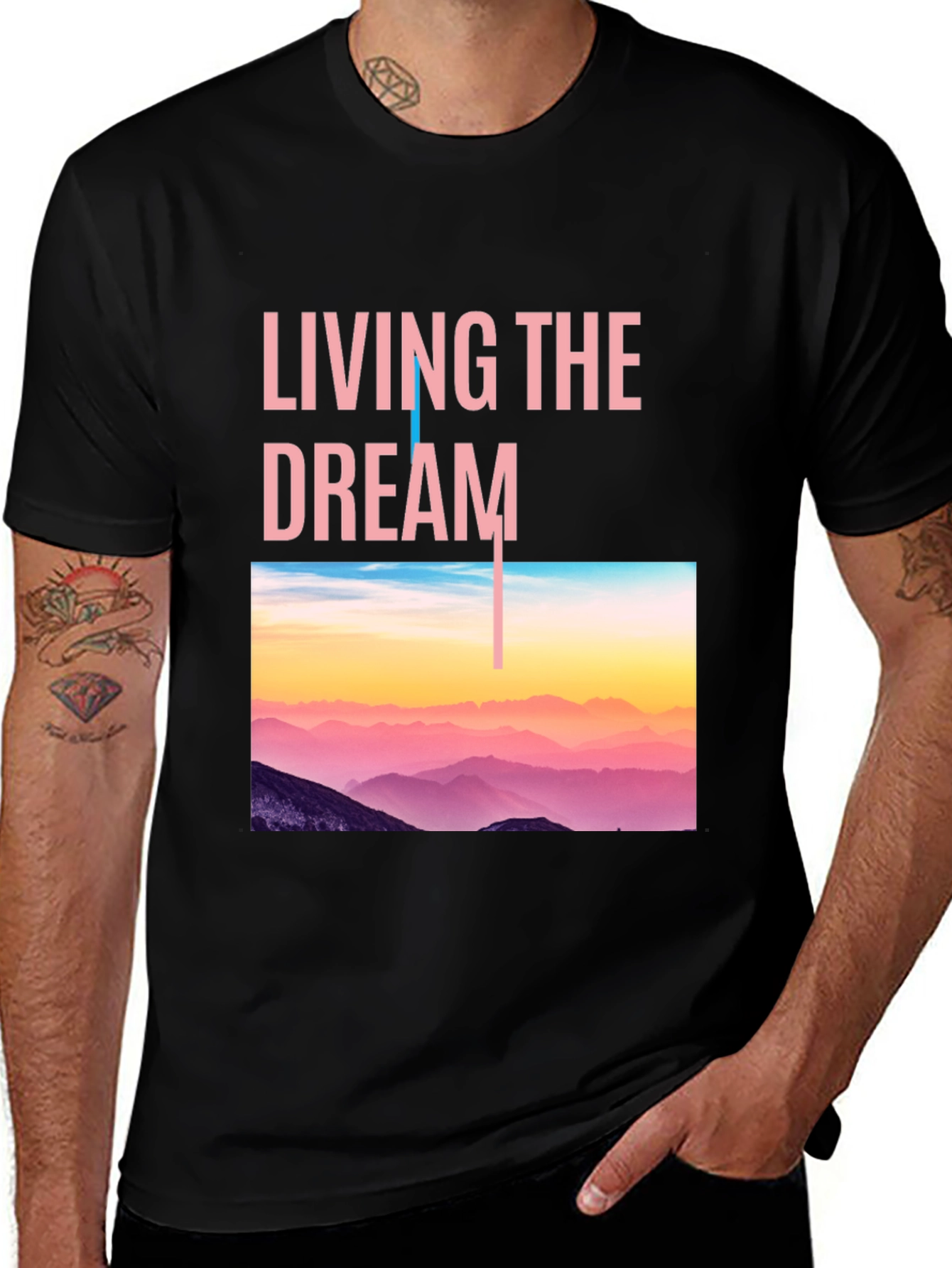 Living the Dream Graphic Tee