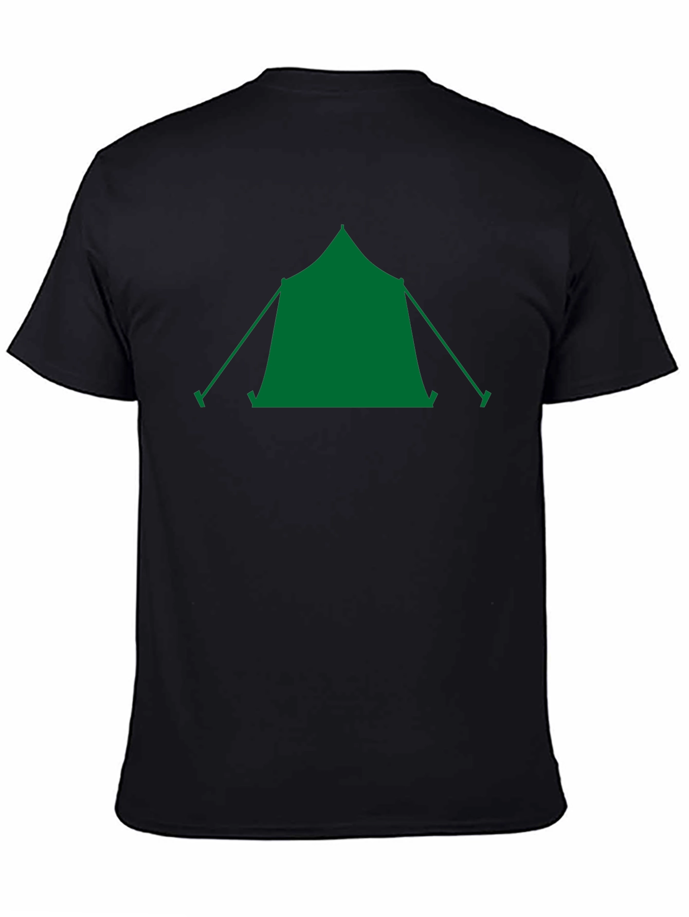 Camping Tent Graphic Tee - Outdoor Adventure Shirt
