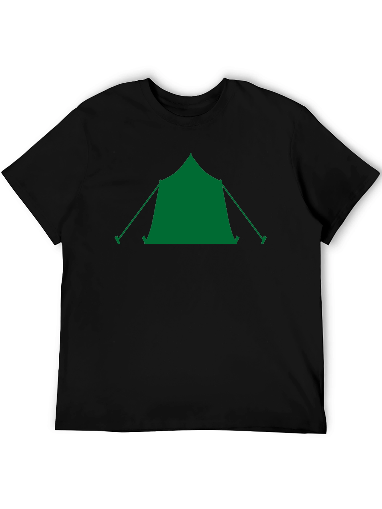 Camping Tent Graphic Tee - Outdoor Adventure Shirt