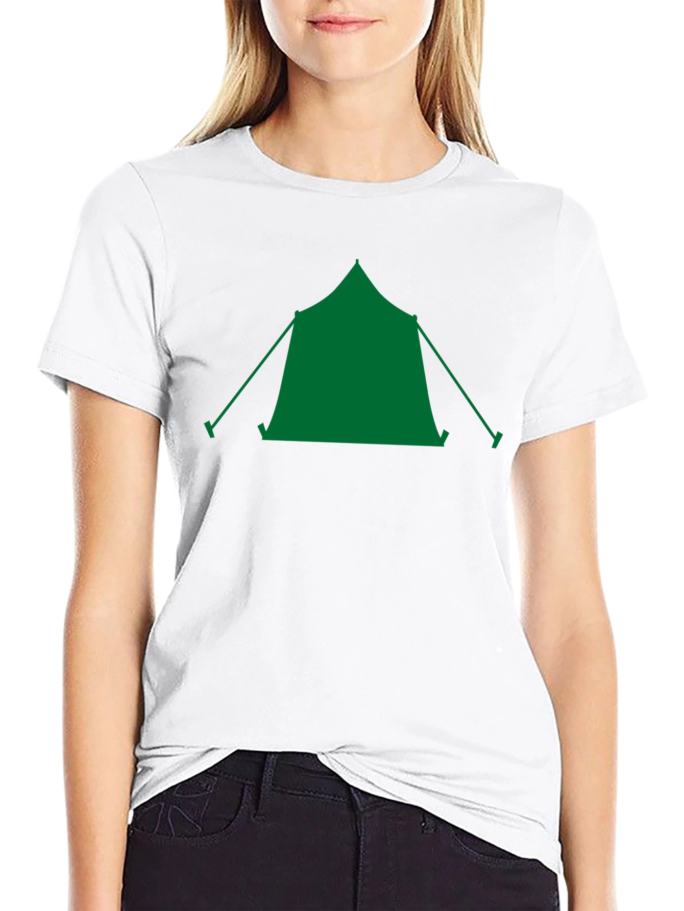 Camping Tent Graphic Tee - Outdoor Adventure Shirt