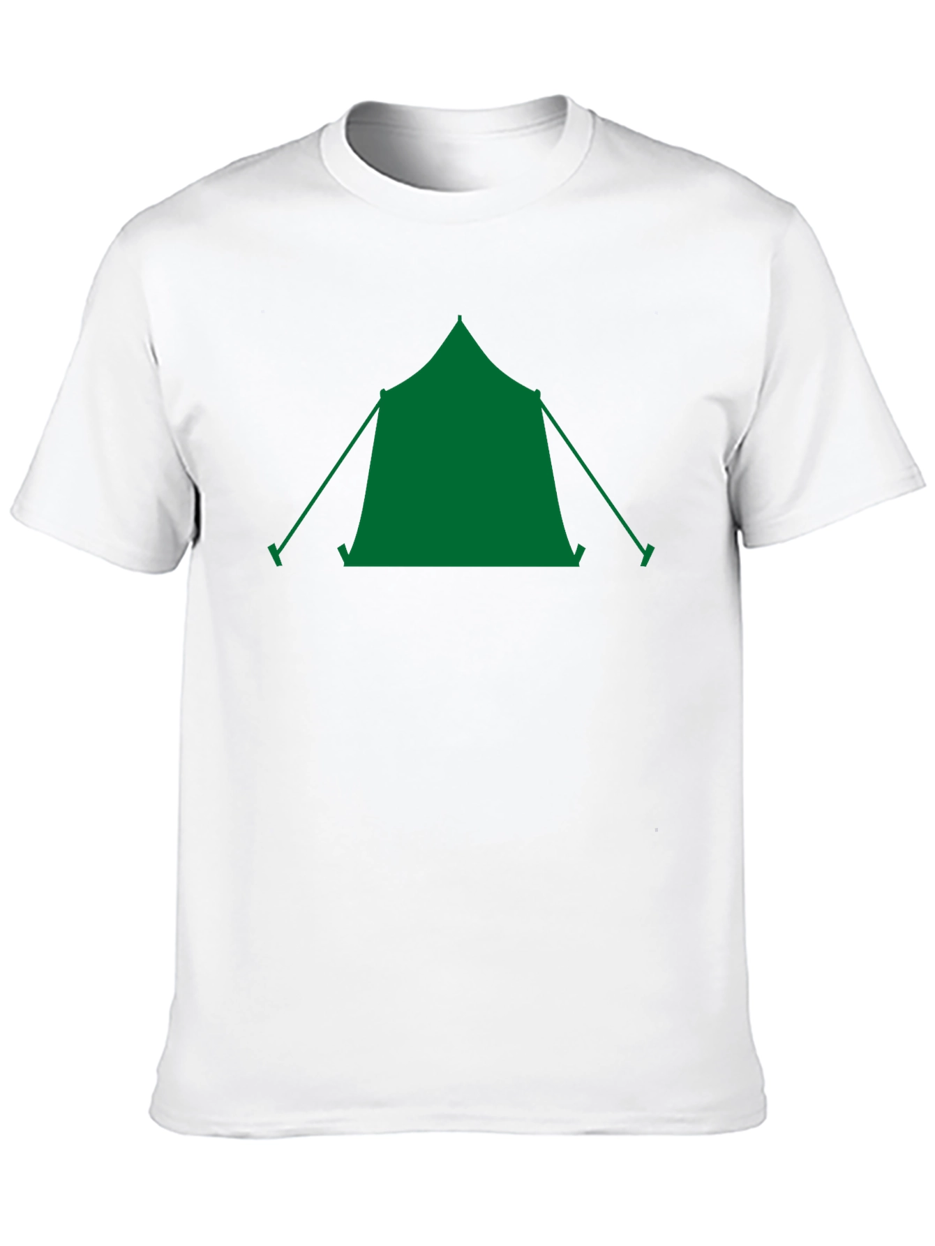 Camping Tent Graphic Tee - Outdoor Adventure Shirt