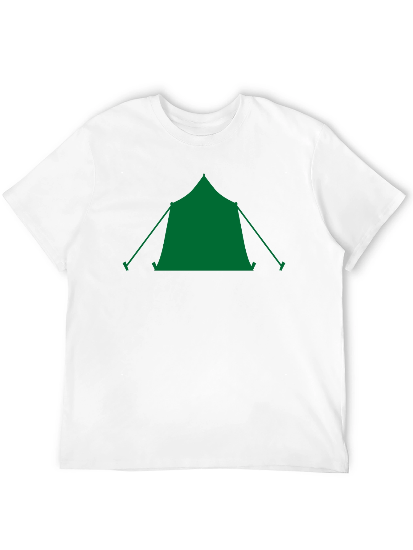 Camping Tent Graphic Tee - Outdoor Adventure Shirt