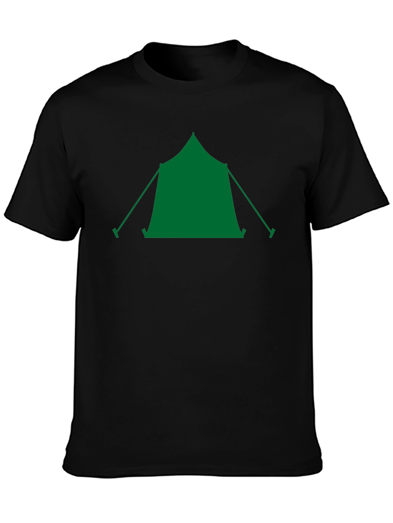 Camping Tent Graphic Tee - Outdoor Adventure Shirt