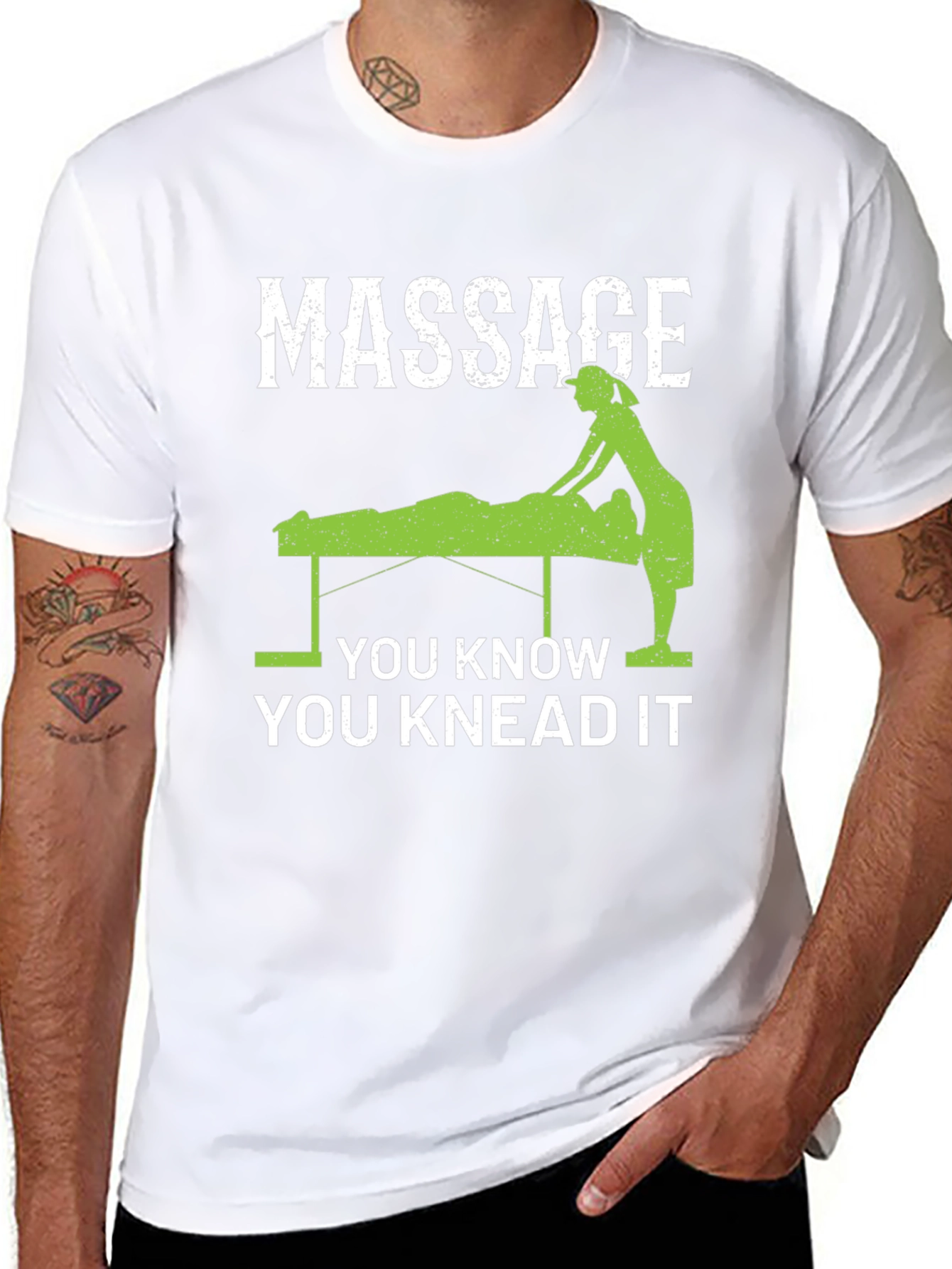 Massage You Knead It Graphic Tee