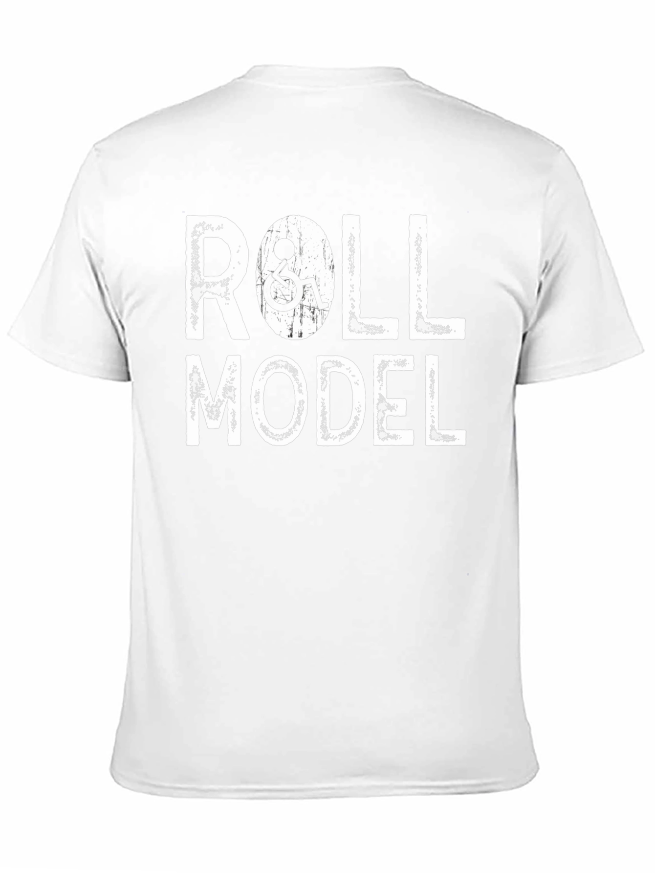 Roll Model Graphic Tee - Disability Awareness Shirt