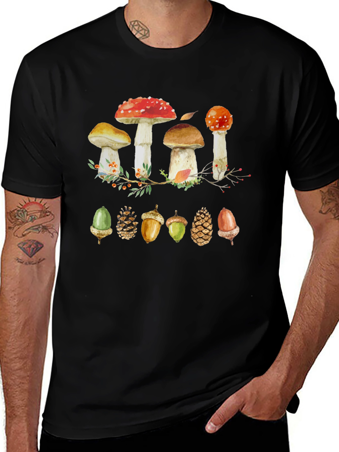 Nature Inspired Graphic Tee