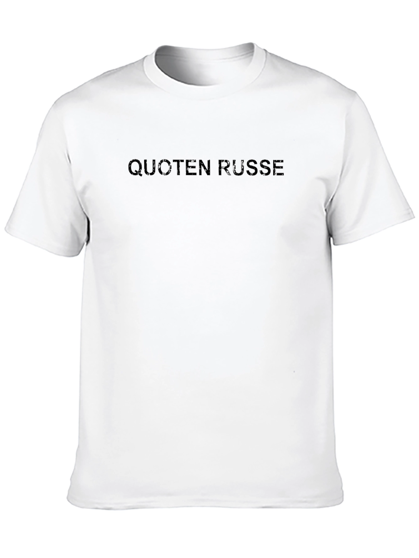 Quoten Russe Black Graphic Tee