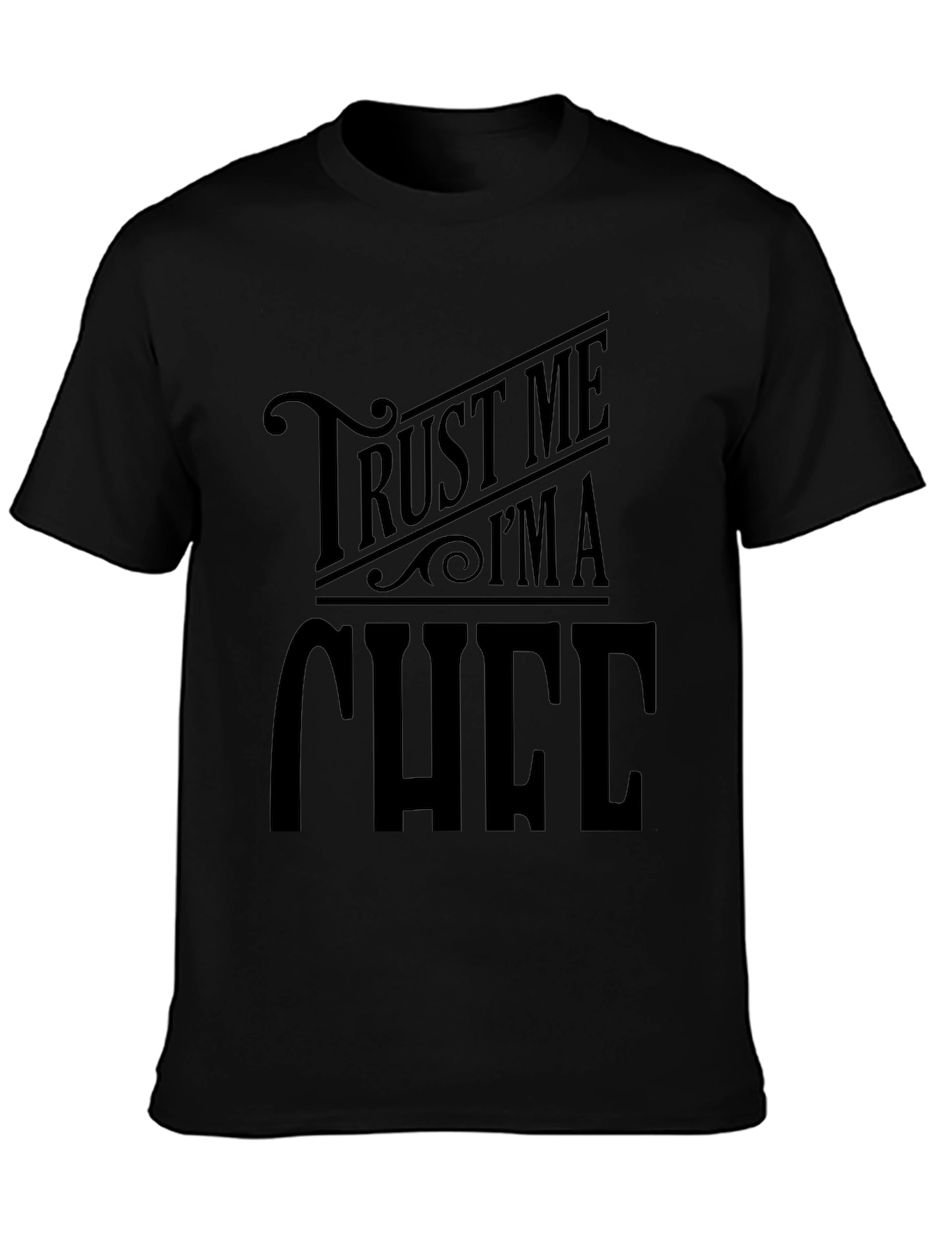 Trust Me Im A Chef T-Shirt - Black