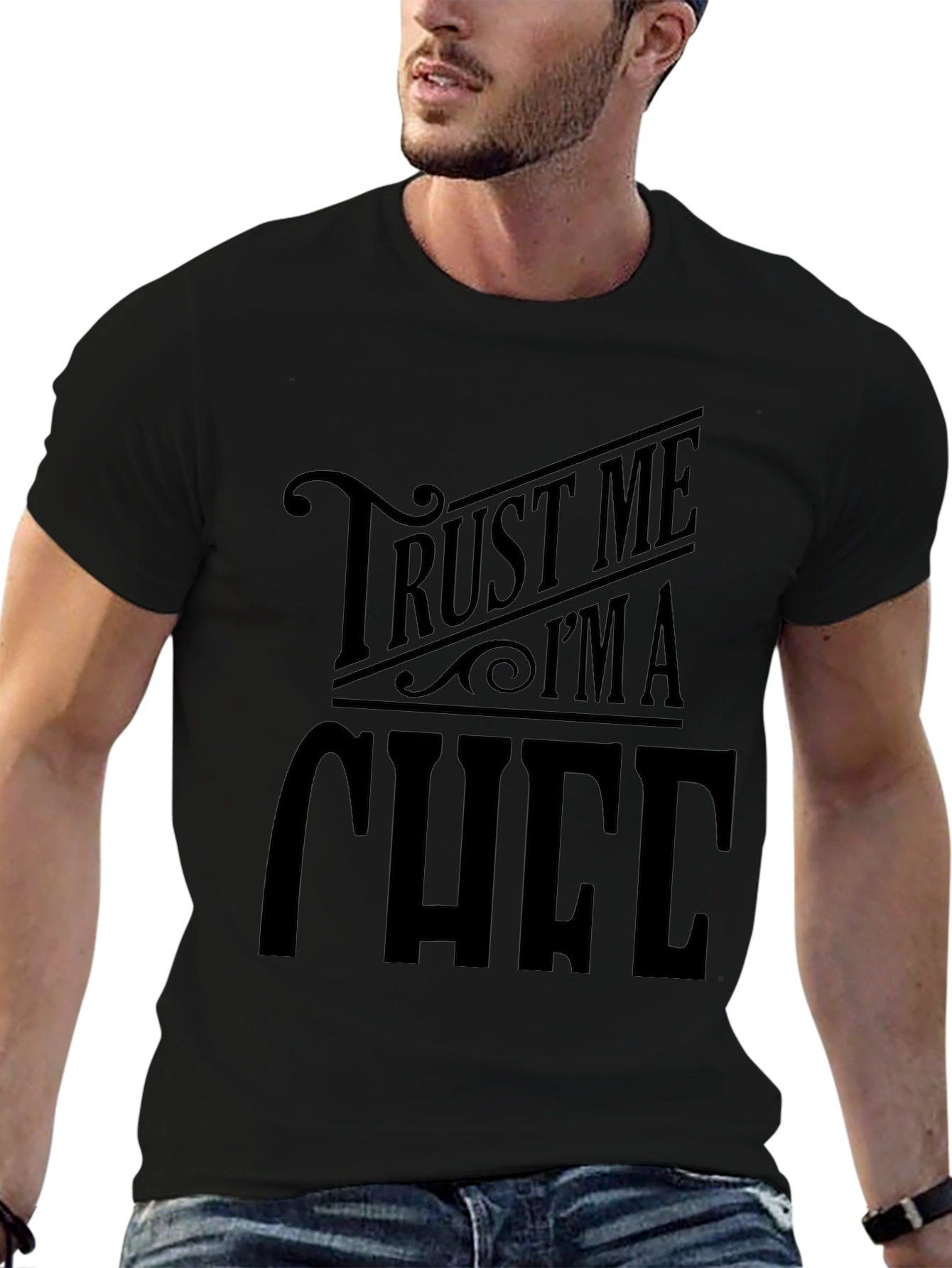 Trust Me Im A Chef T-Shirt - Black