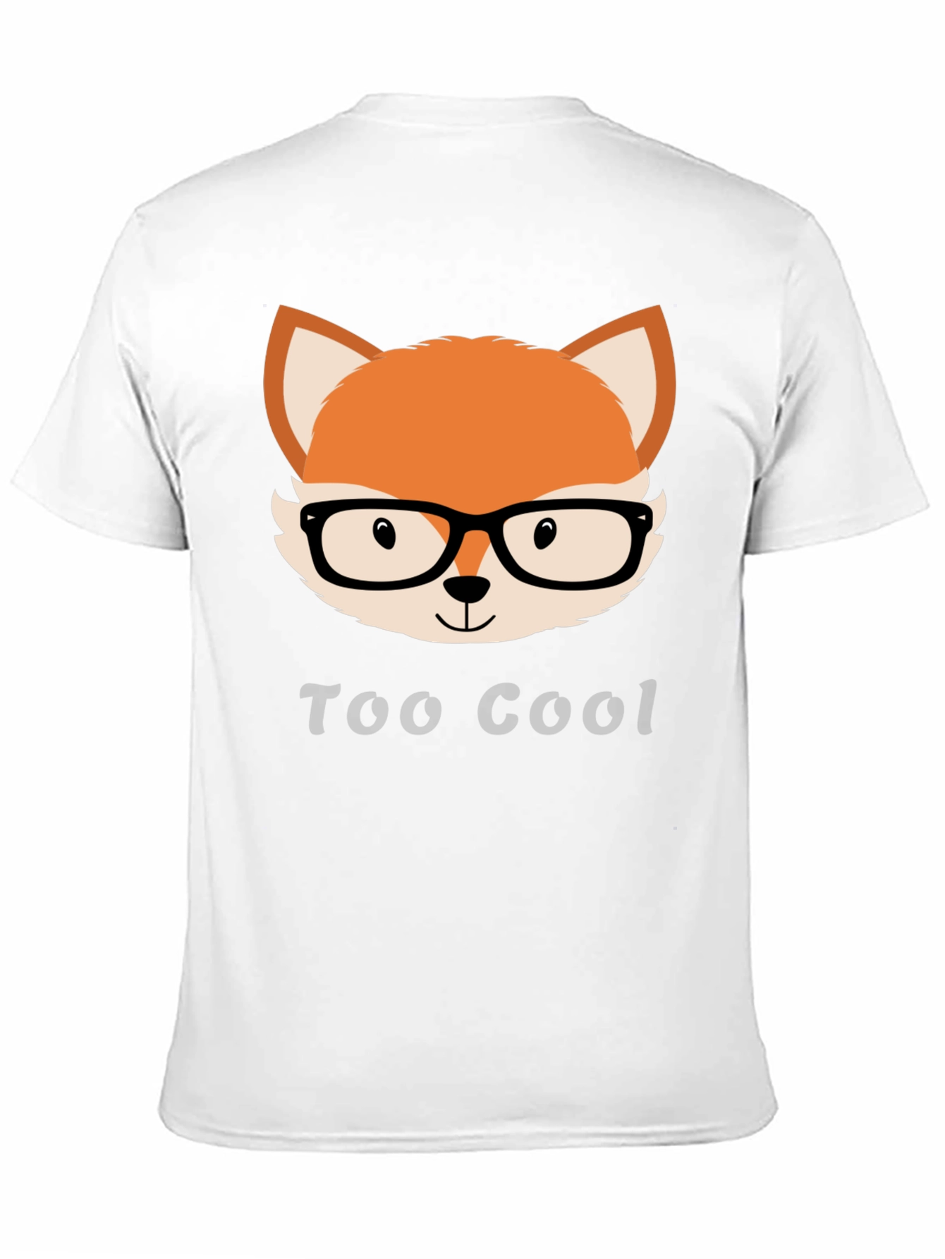 Too Cool Fox T-Shirt - Black