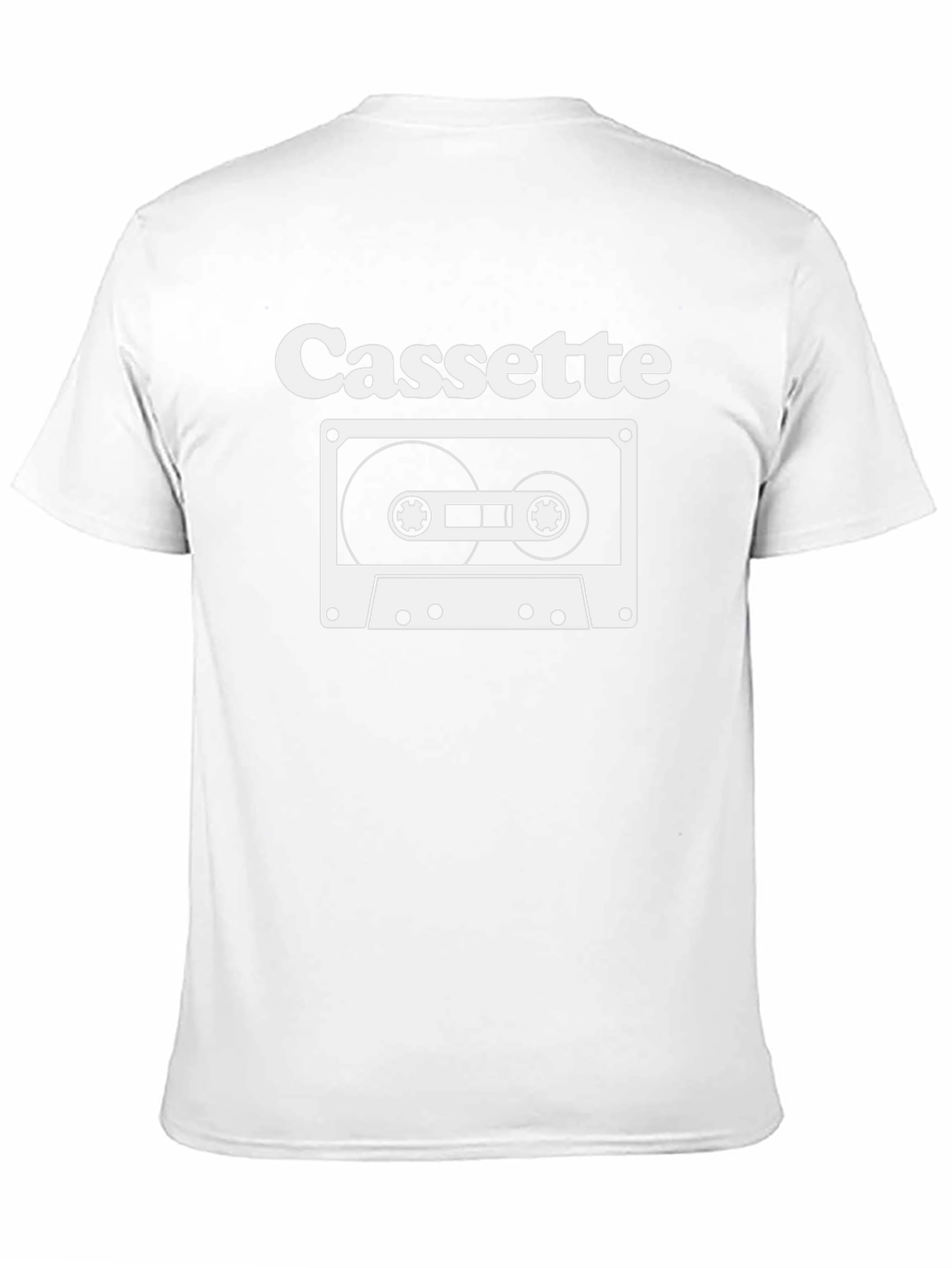 Cassette Tape Graphic Tee - Retro Music T-Shirt