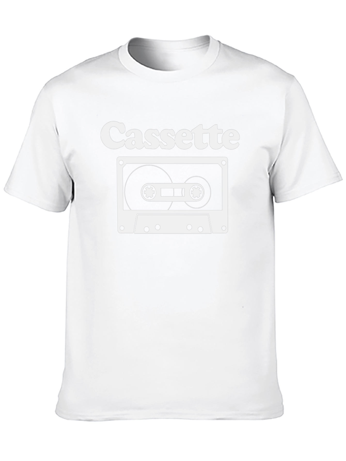Cassette Tape Graphic Tee - Retro Music T-Shirt
