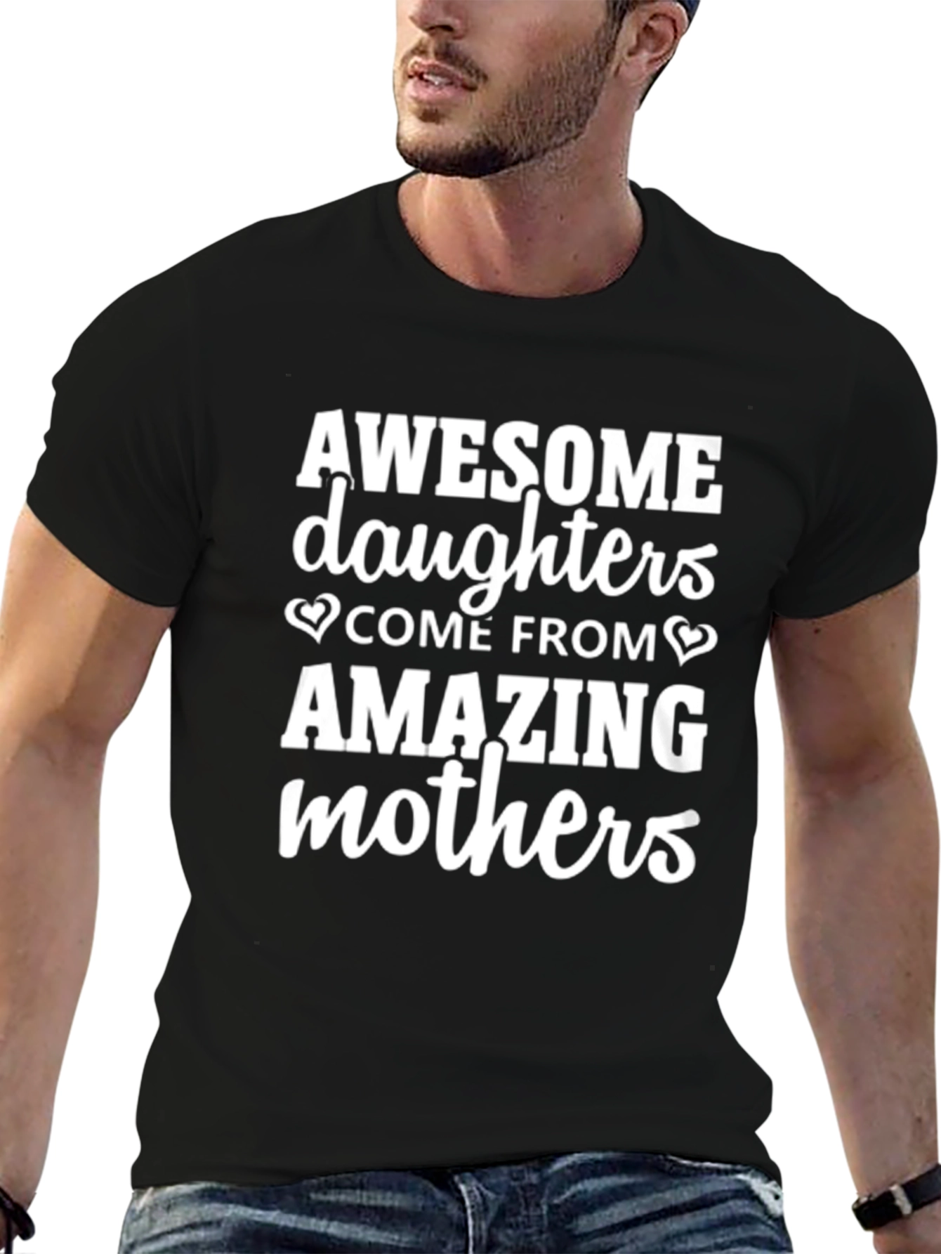 Awesome Daughters Amazing Mothers T-Shirt