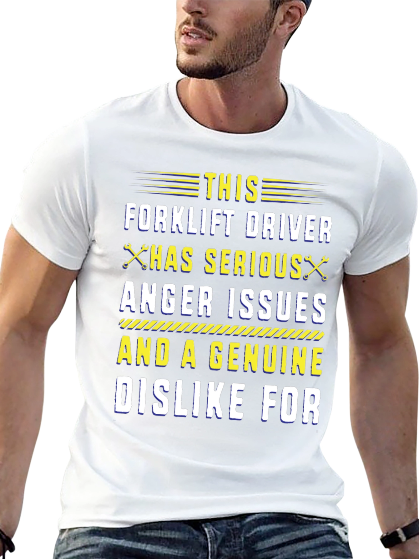 Forklift Driver Anger Issues Graphic Tee