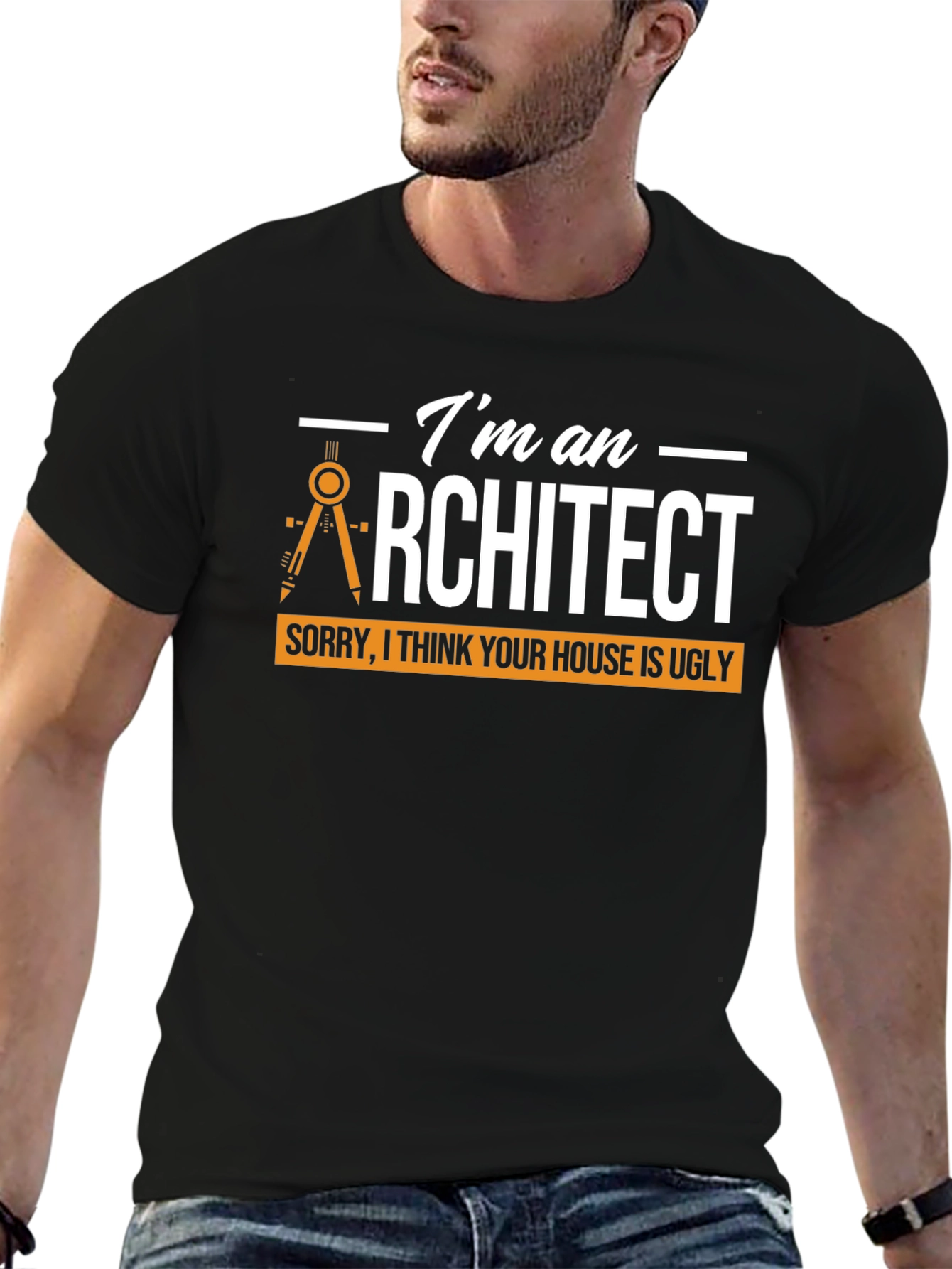 Architect Humor T-Shirt - Ugly Houses
