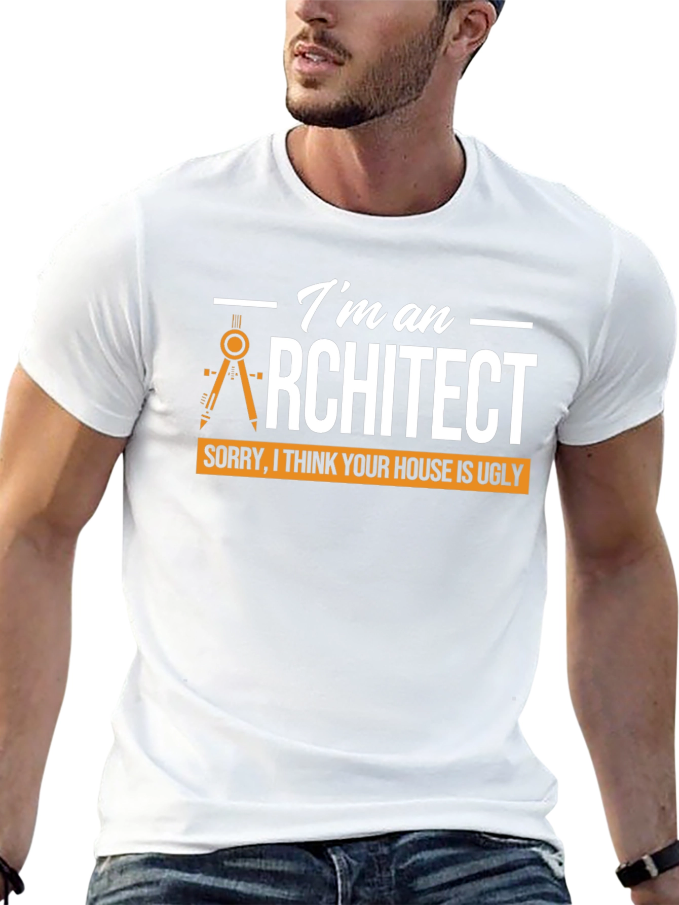 Architect Humor T-Shirt - Ugly Houses