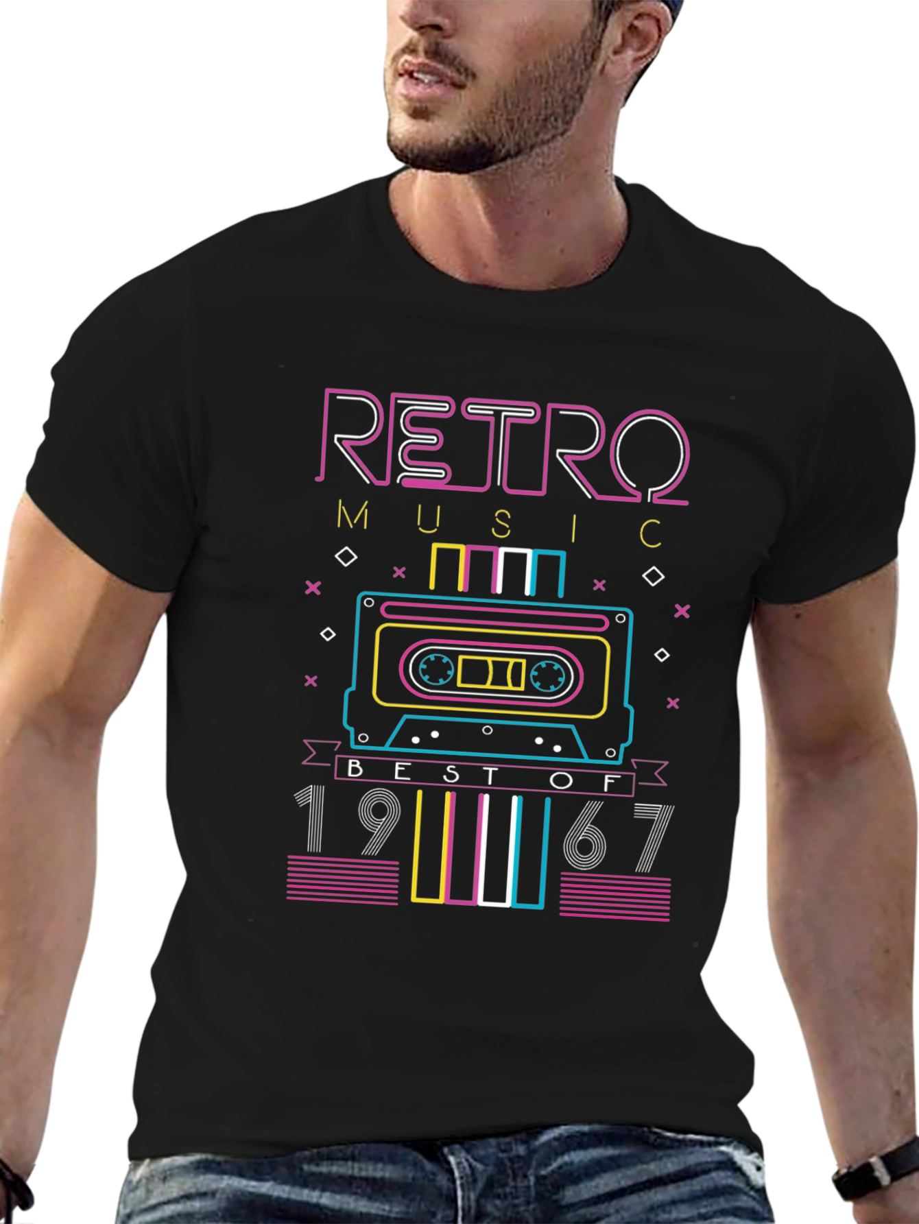 Retro Music 1967 Graphic Tee