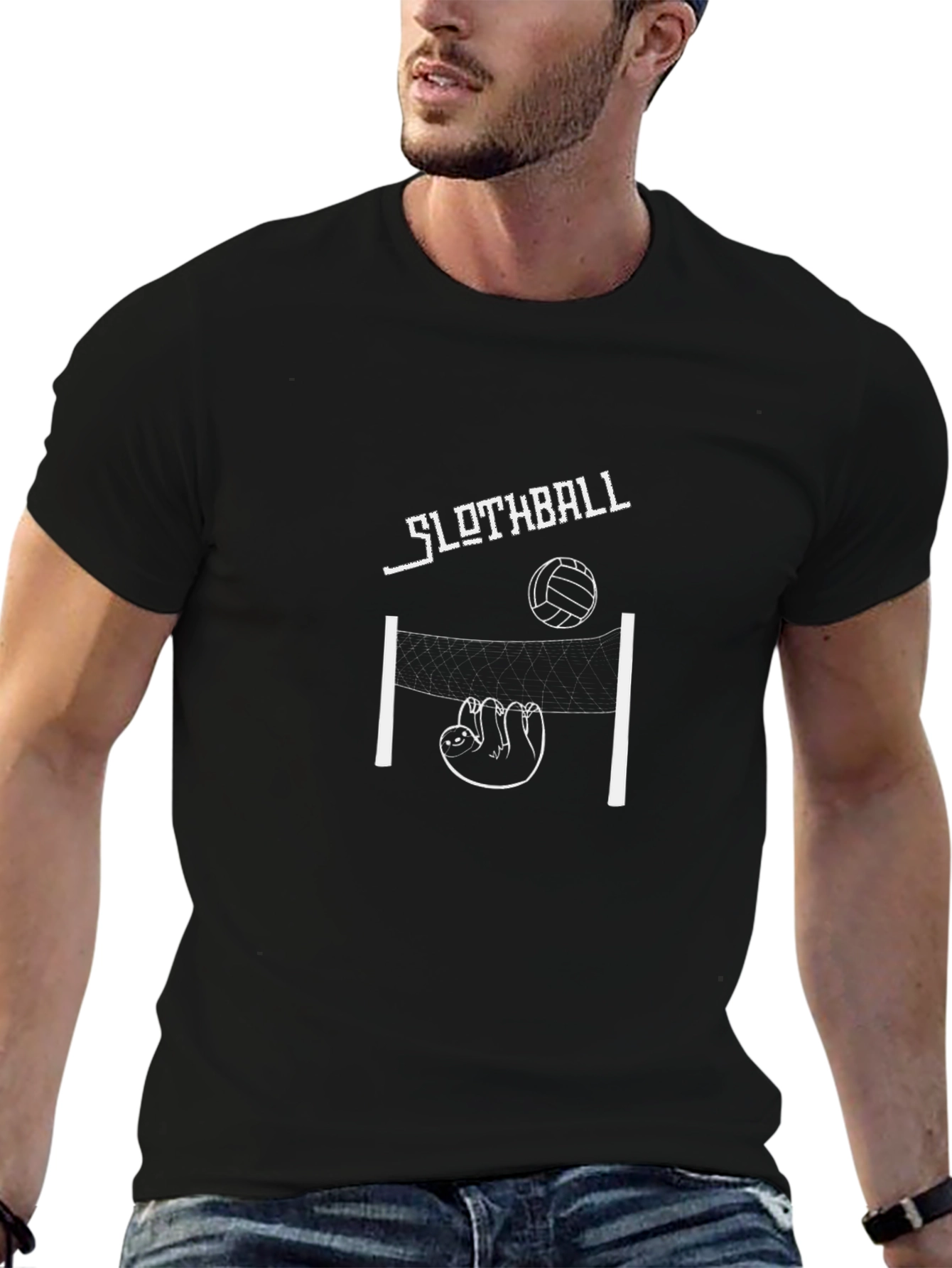 Slothball Funny Graphic Tee - Casual Style
