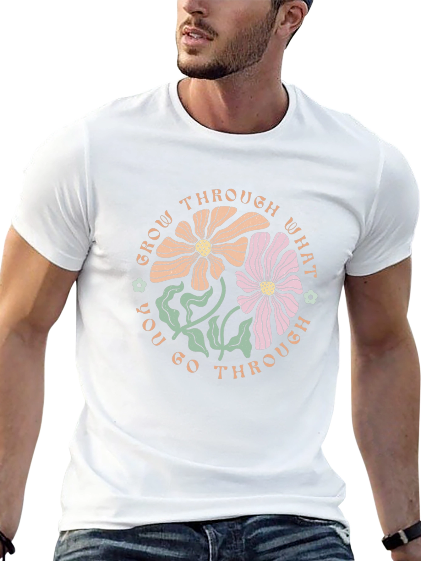 Grow Through What You Go Through Graphic Tee
