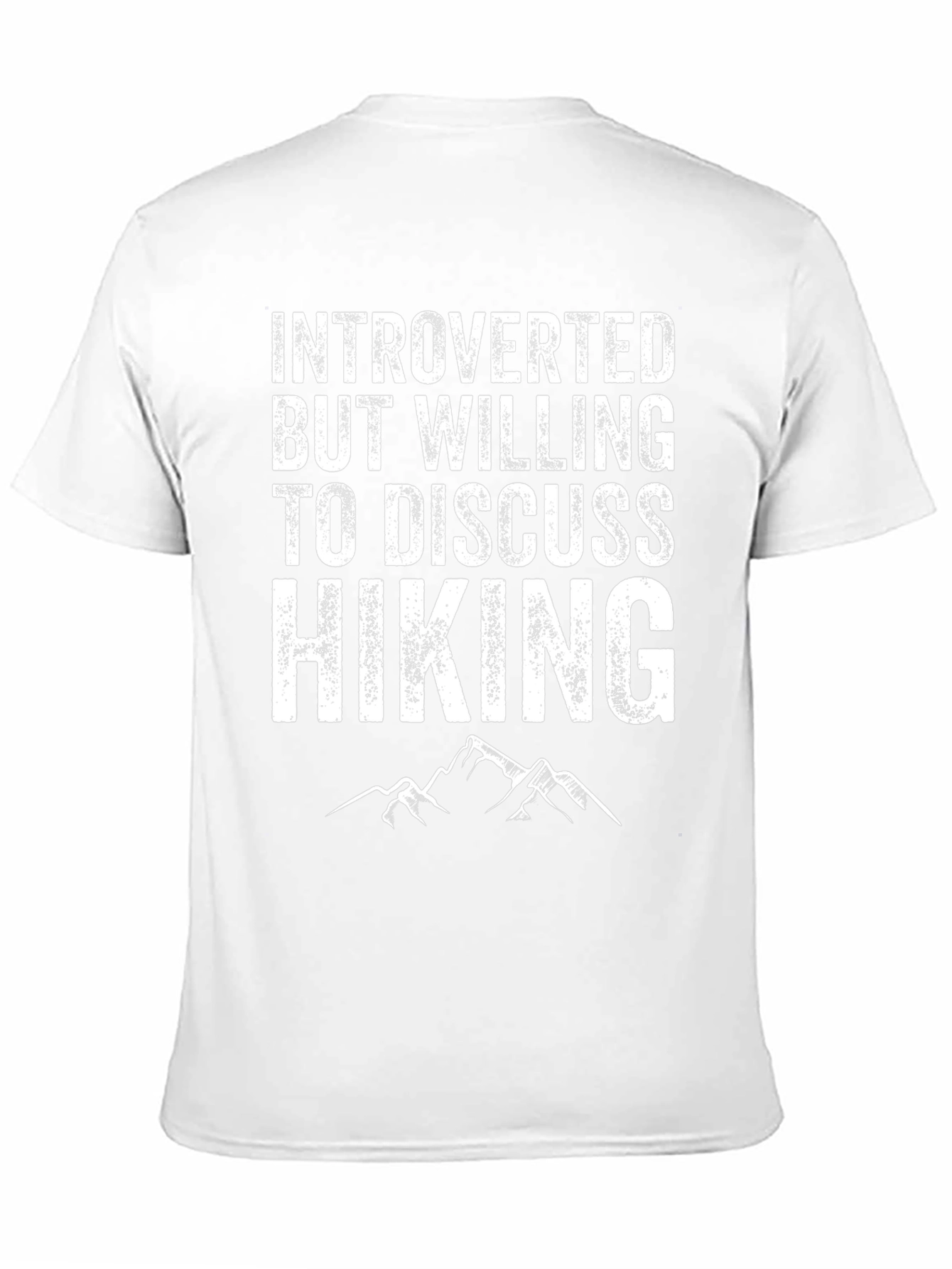 Introverted Hiking Graphic T-Shirt