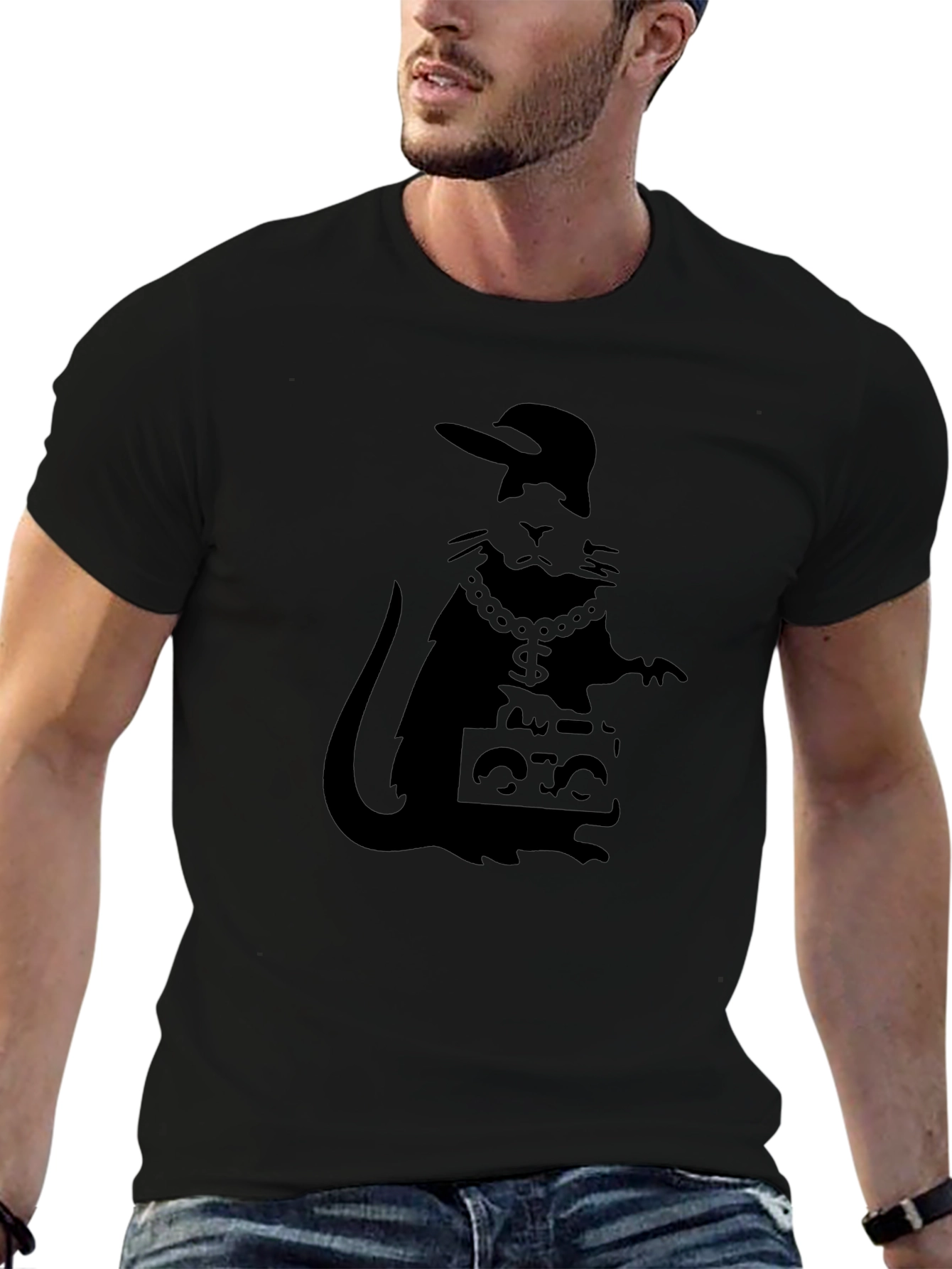 Urban Rat Graphic Tee - Street Style Cool