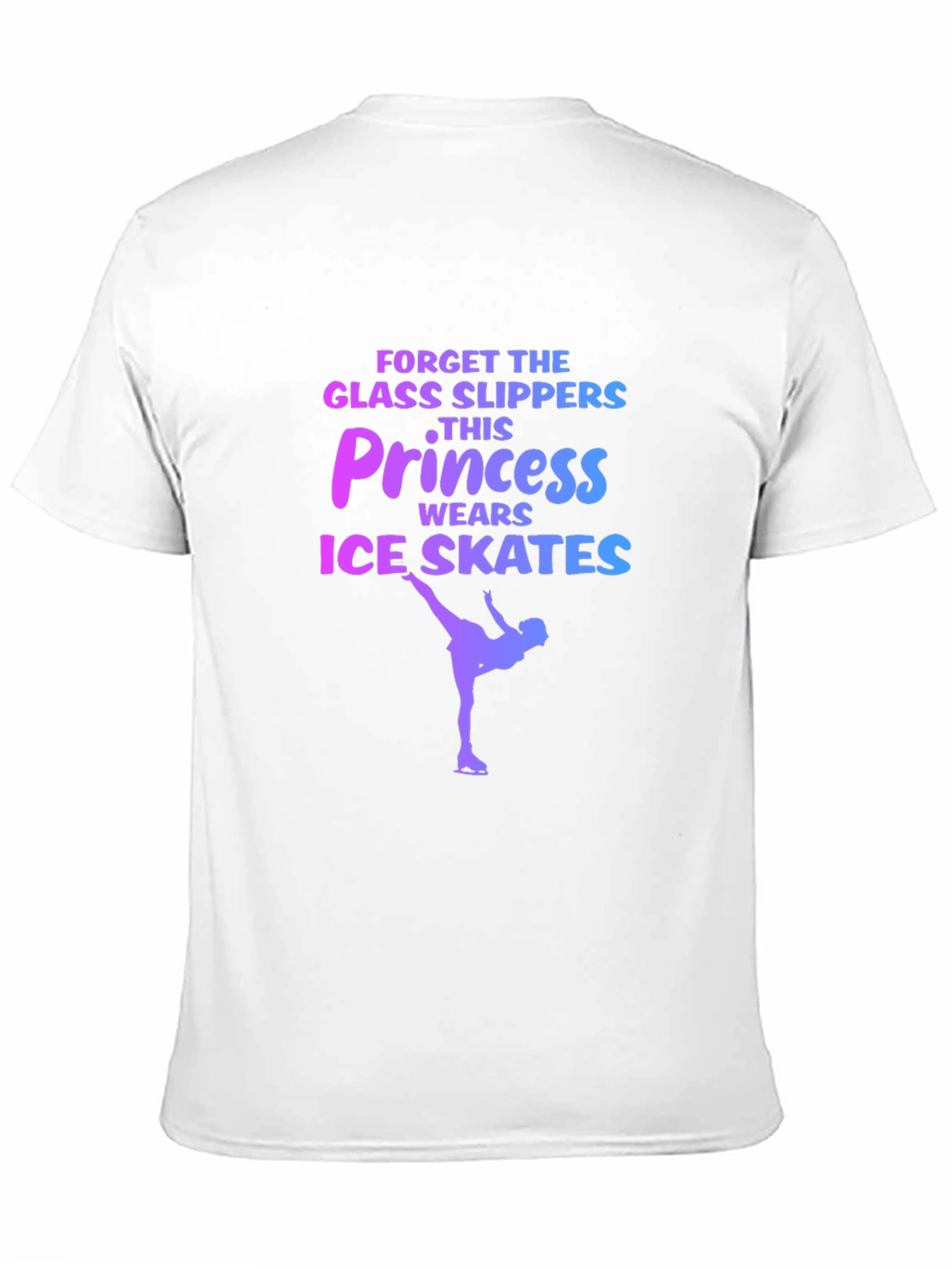 Princess Ice Skates Graphic T-Shirt