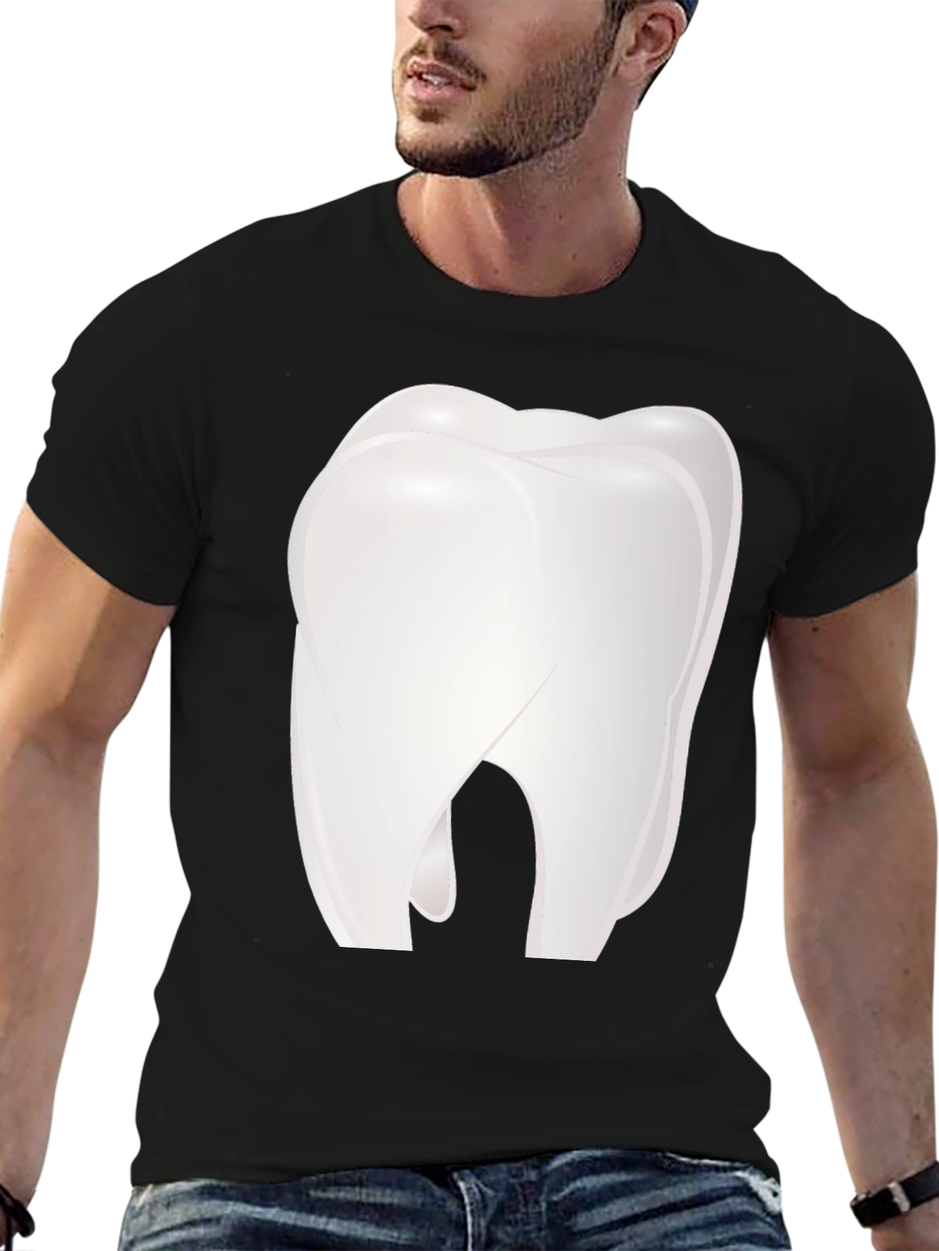 Funny Dental Tooth Graphic T-Shirt